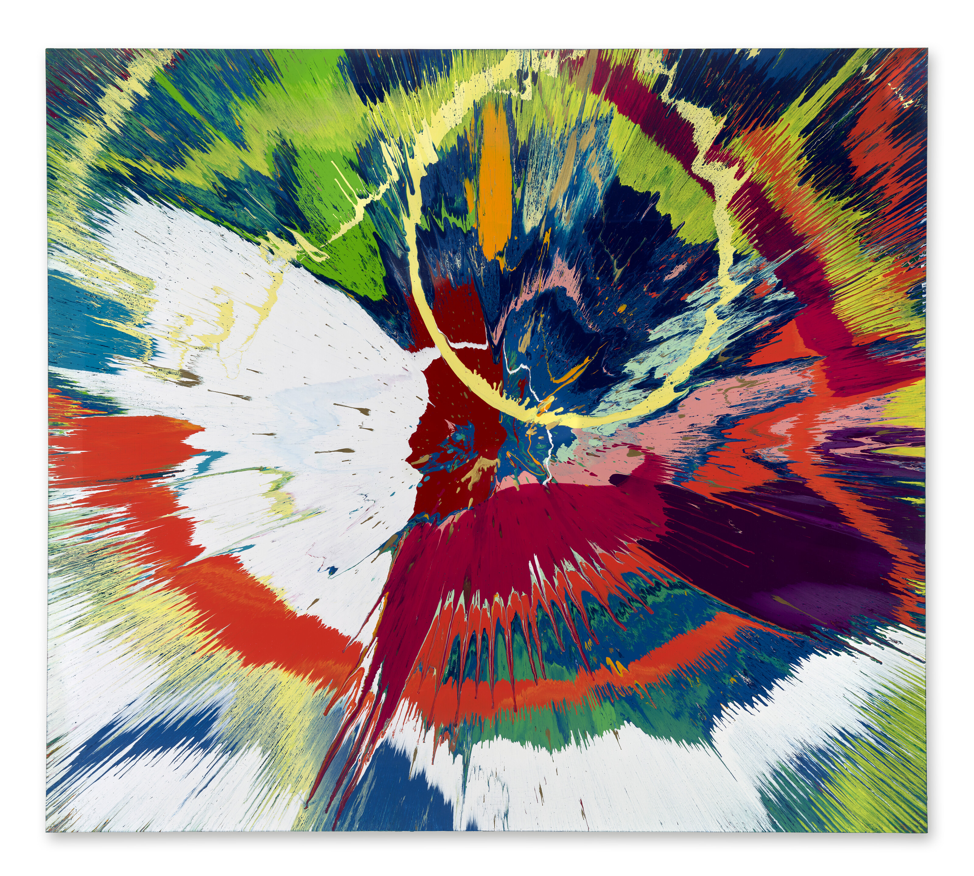 Damien Hirst — Красивый страшный клоун на картине "Городок Рокабилли", изображение 1
