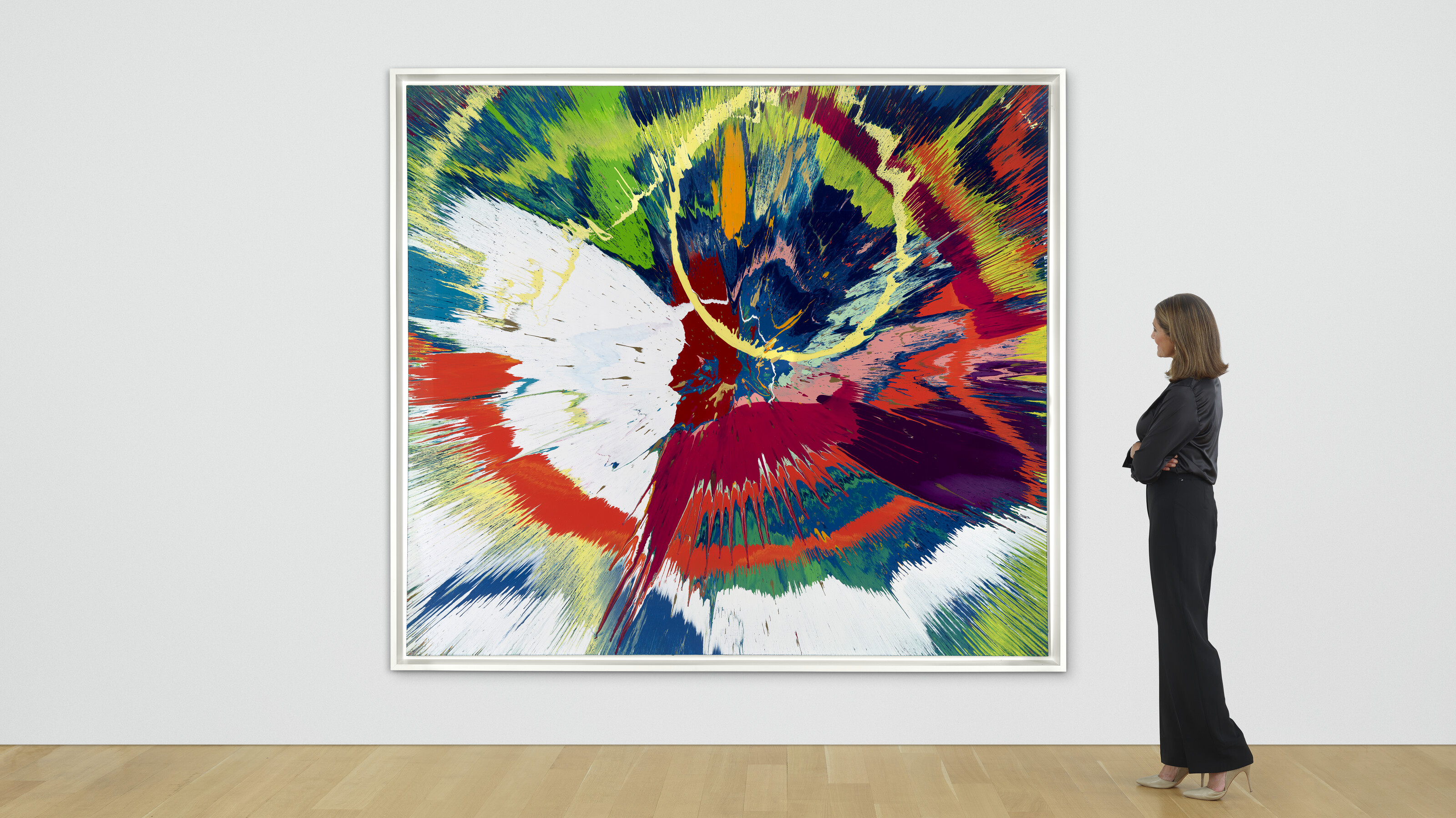 Damien Hirst — Красивый страшный клоун на картине "Городок Рокабилли", изображение 3