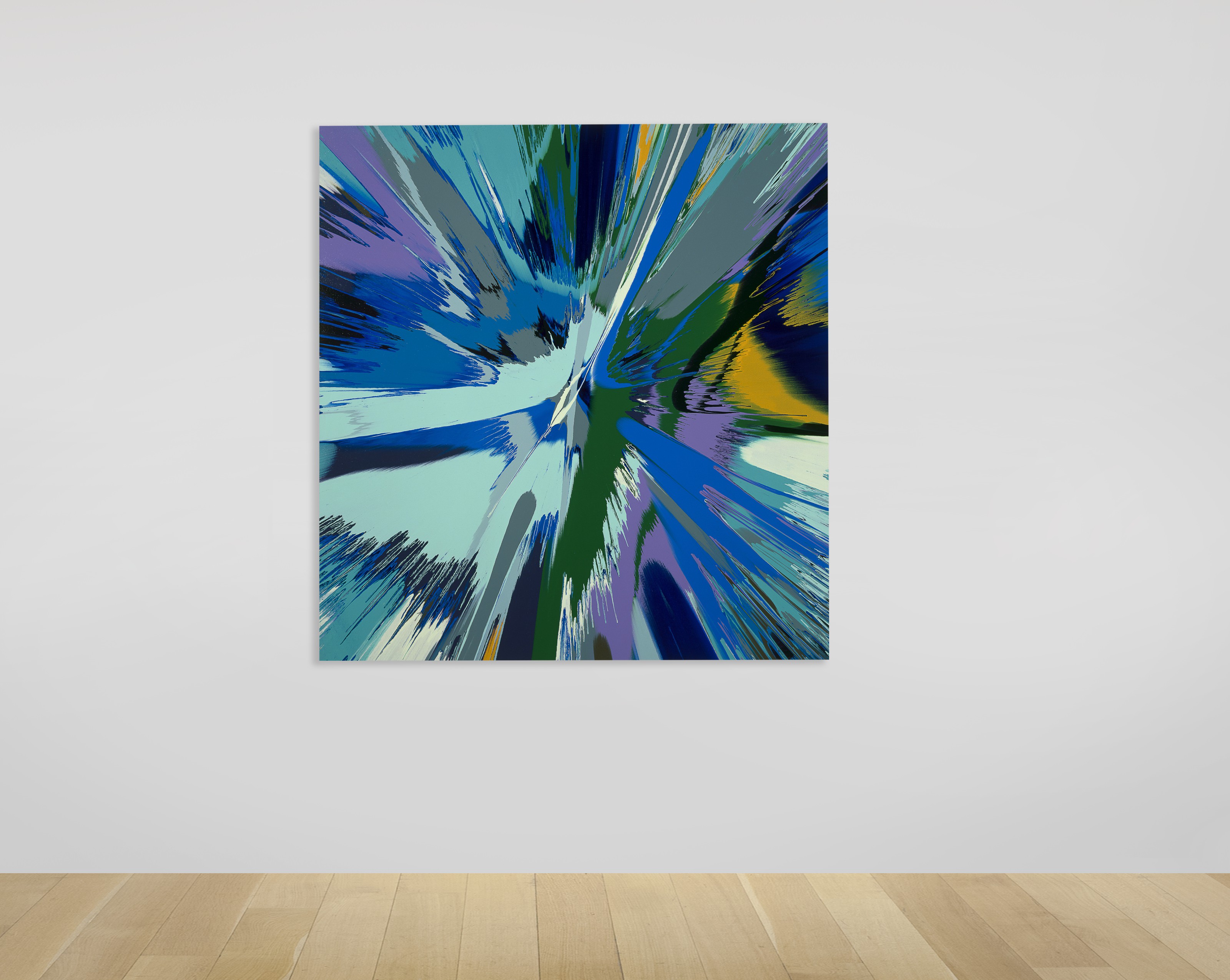 Damien Hirst — Прекрасная сокрушительная дрожь, Ты чувствуешь, как движется Земля? Картина, изображение 2