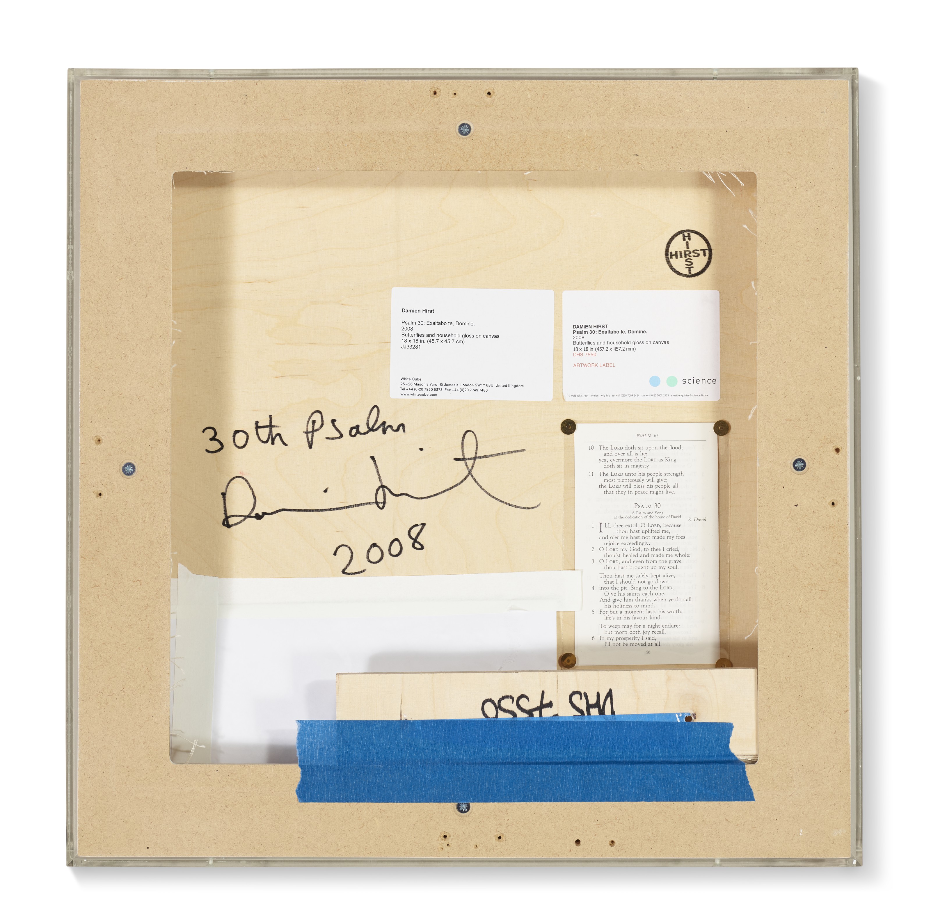 Damien Hirst — Псалом 30: Превозноси меня, Владыко, изображение 2