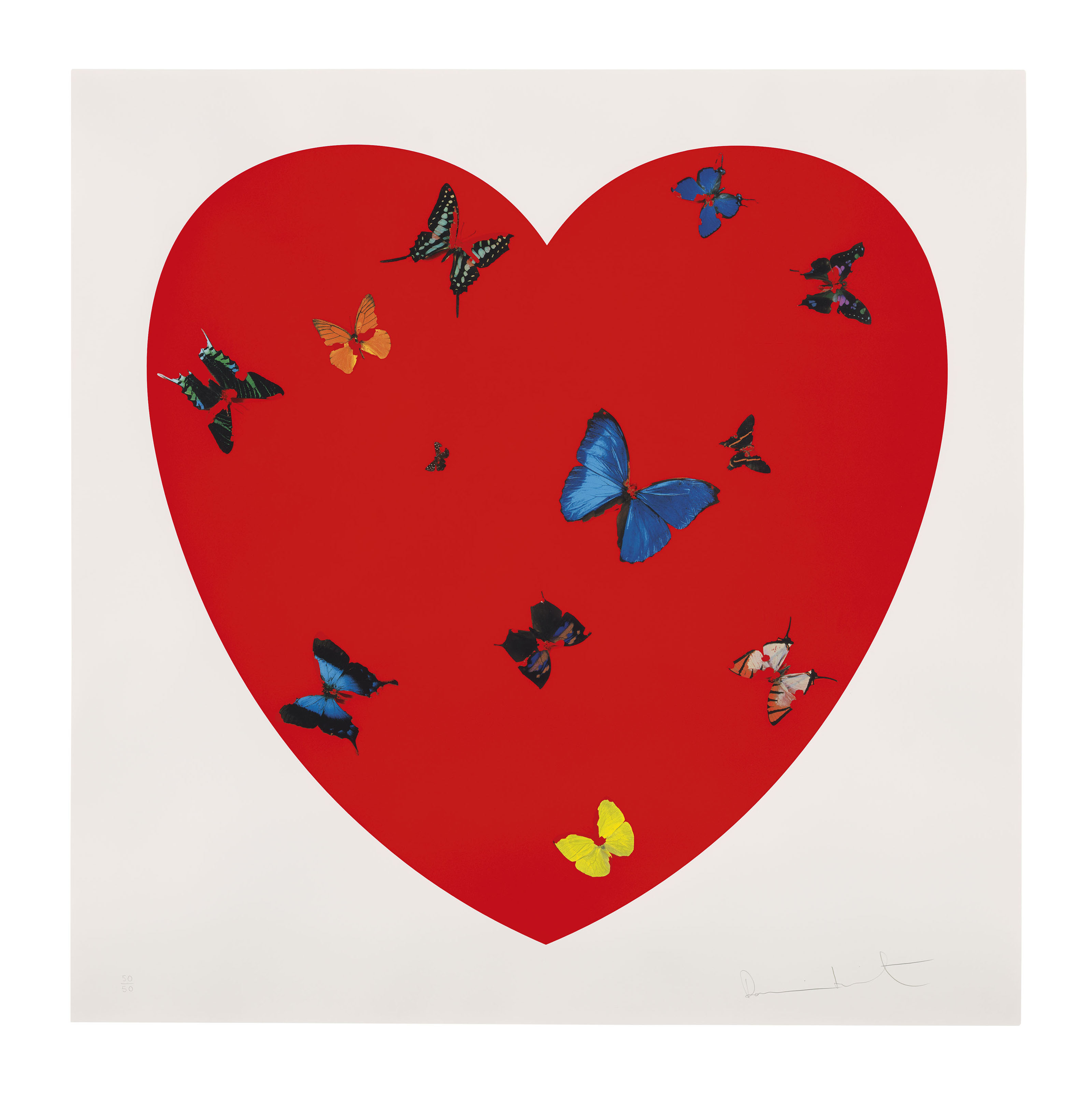 Damien Hirst — Все, что тебе нужно, - это Любовь, Любовь, Любовь., изображение 1