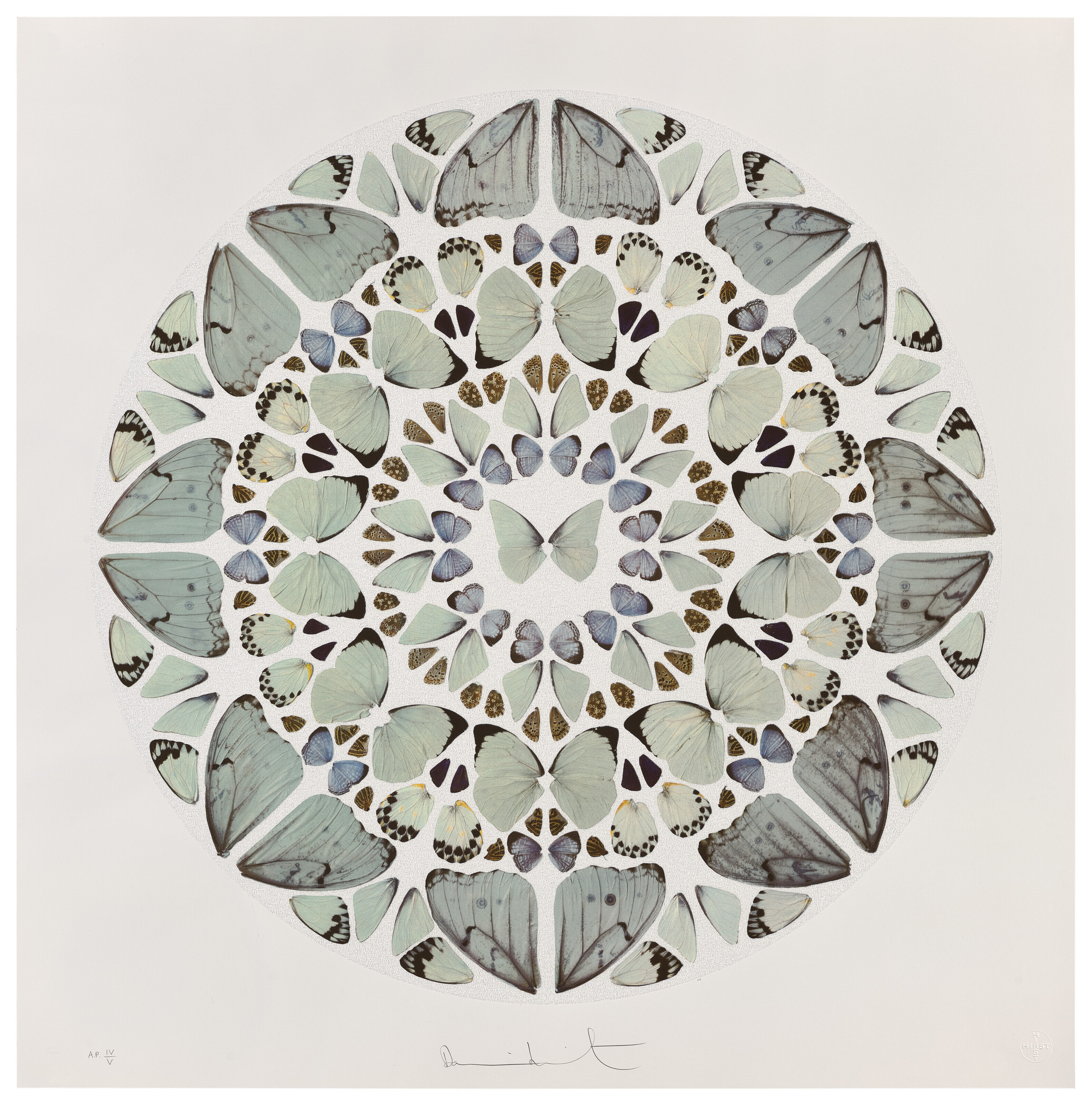 Damien Hirst — Печать псалма: Exaudi, Domine