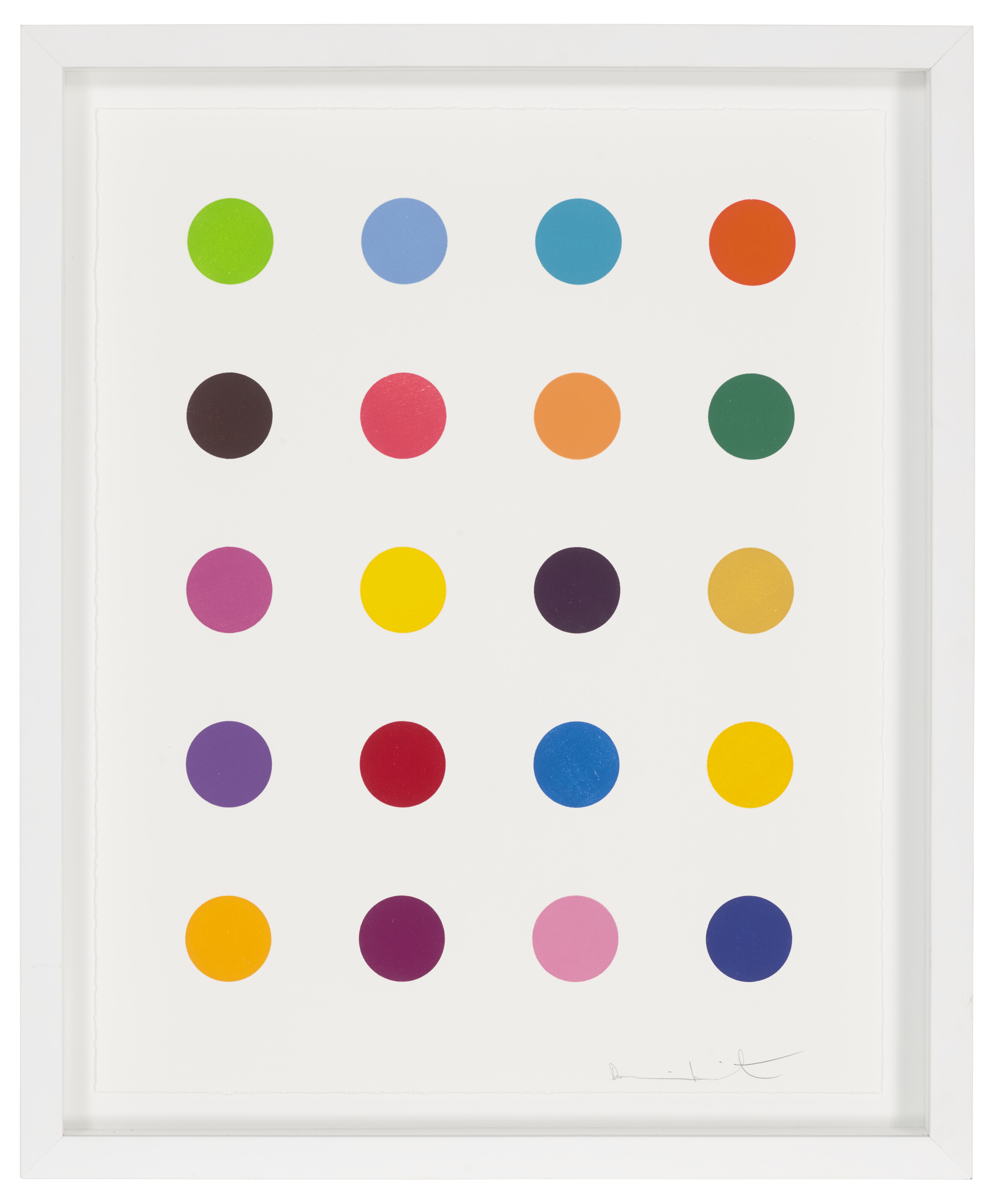 Damien Hirst — Бензилоксимочевина, из 40 мест для гравюры на дереве, изображение 2