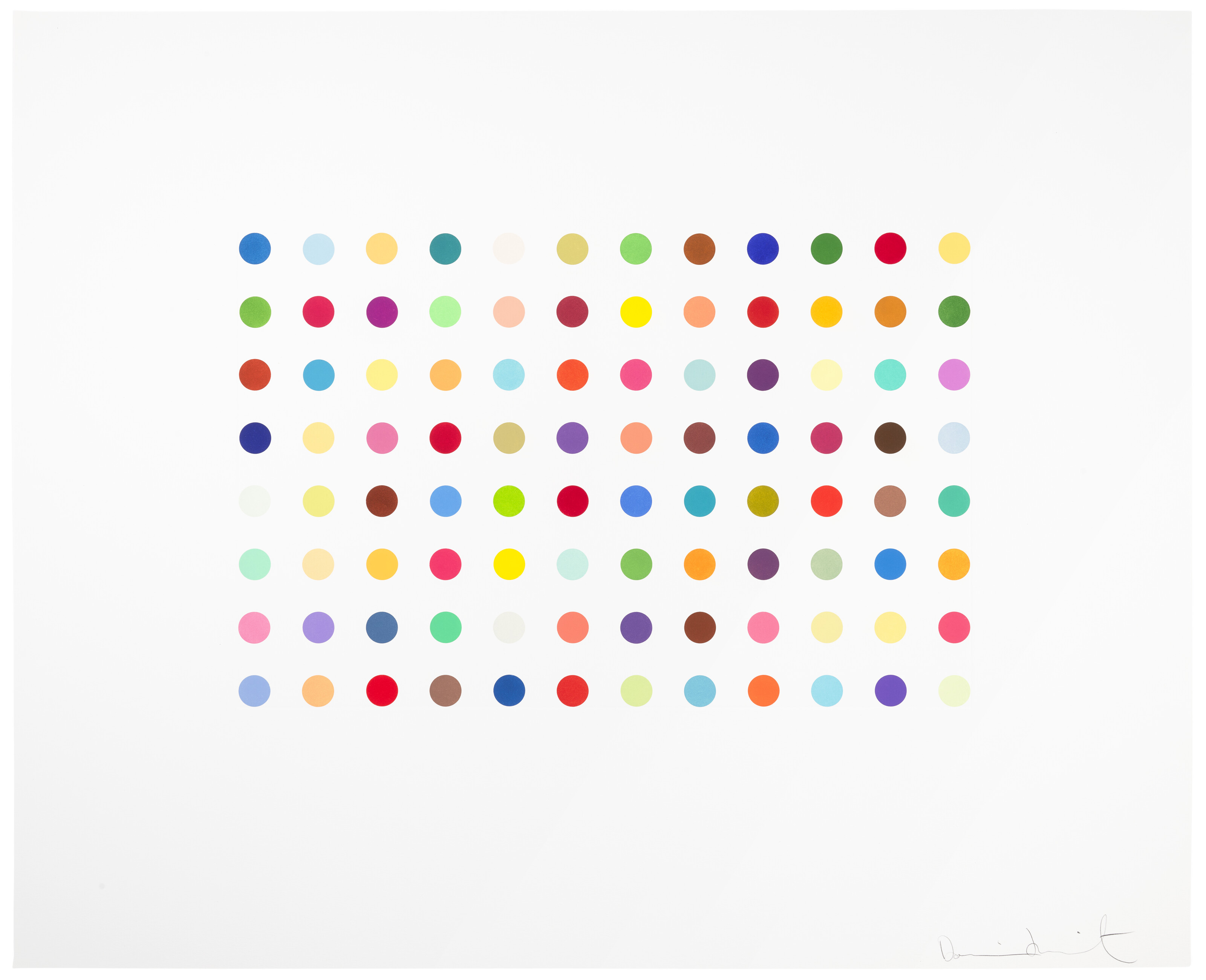 Damien Hirst — Бромфеноловый синий