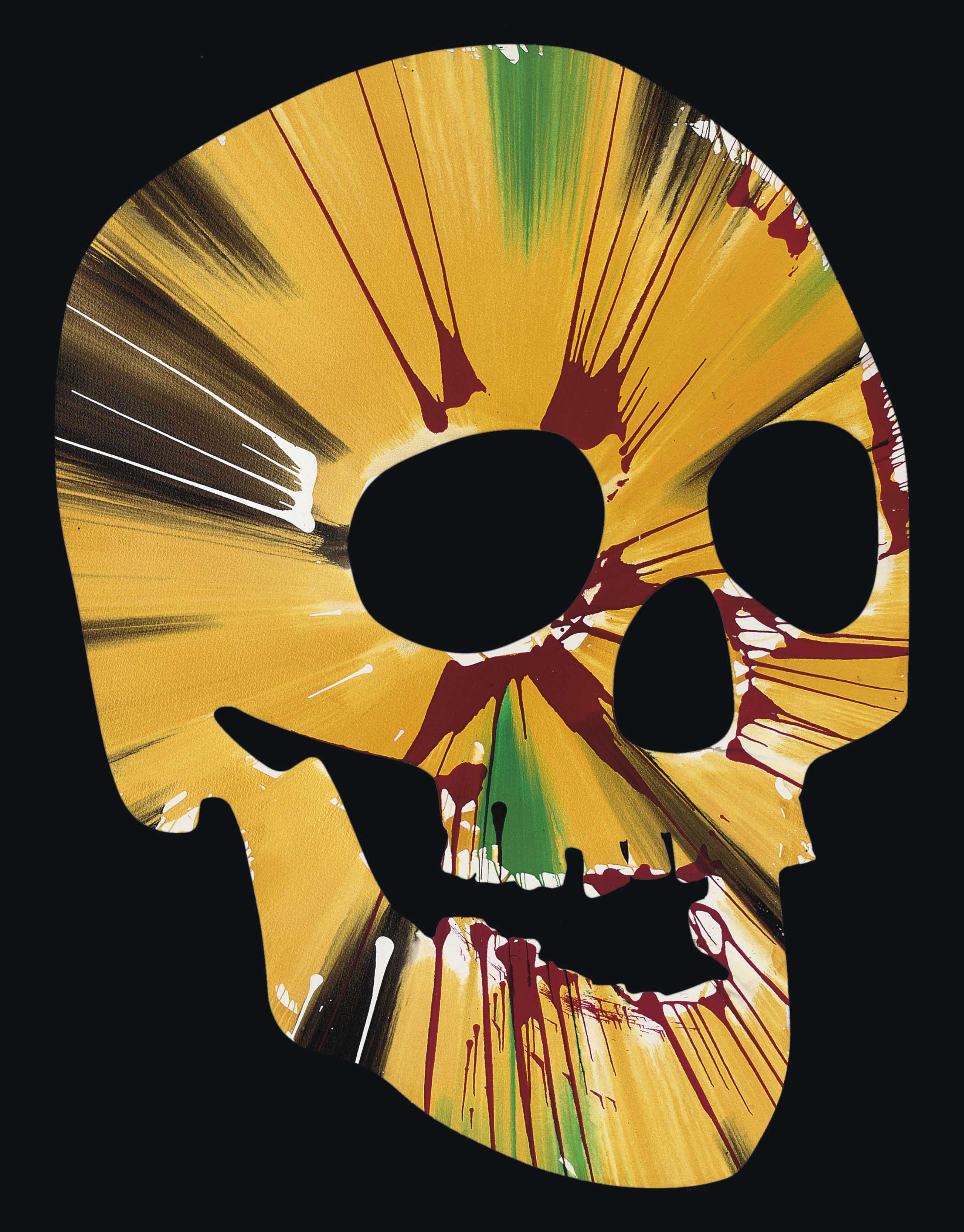 Damien Hirst — Вращающийся череп