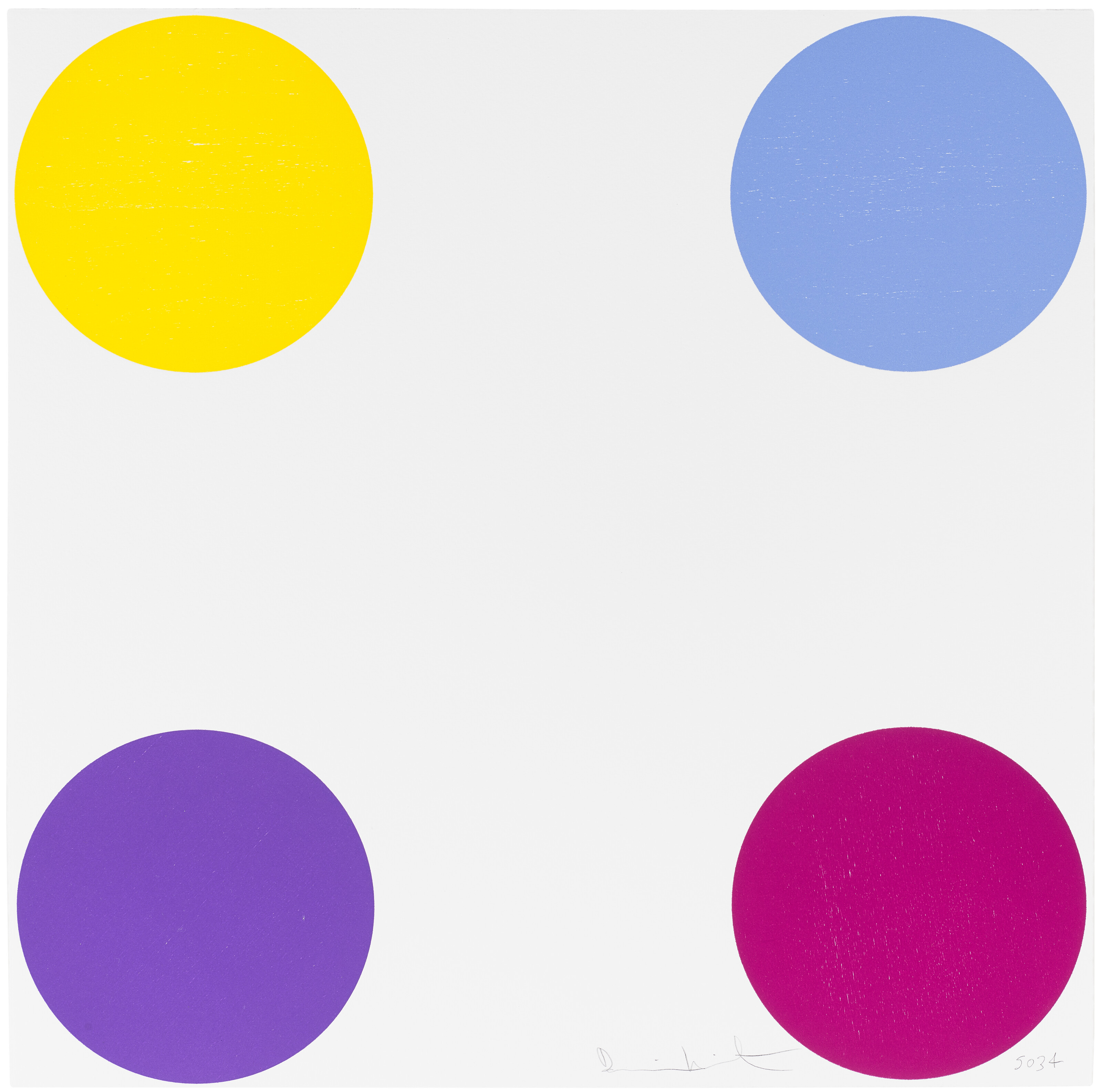 Damien Hirst — Мальтогексаоза, из 40 гравюр на дереве