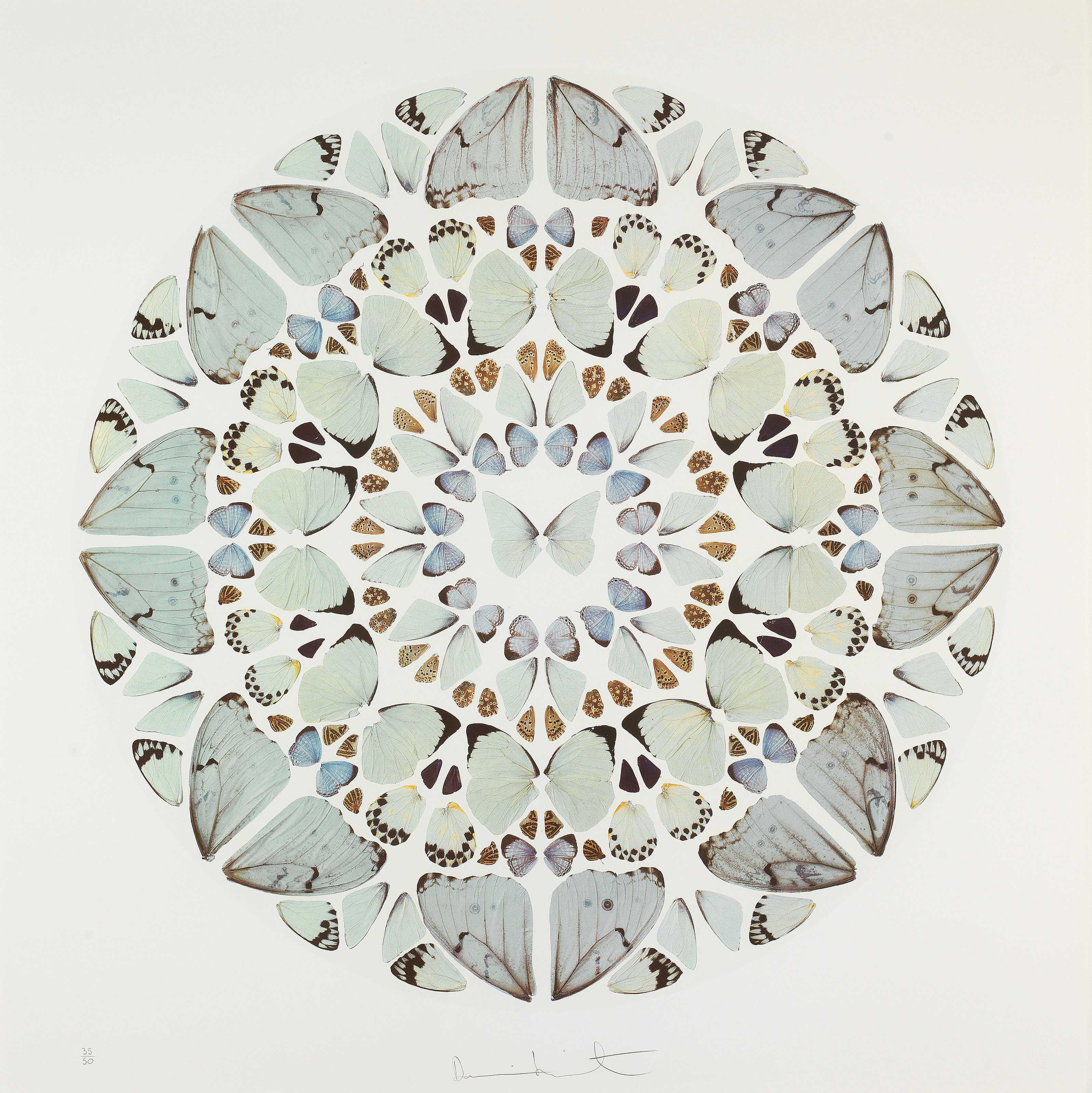 Damien Hirst — Exaudi Domine , с гравюр псалмов