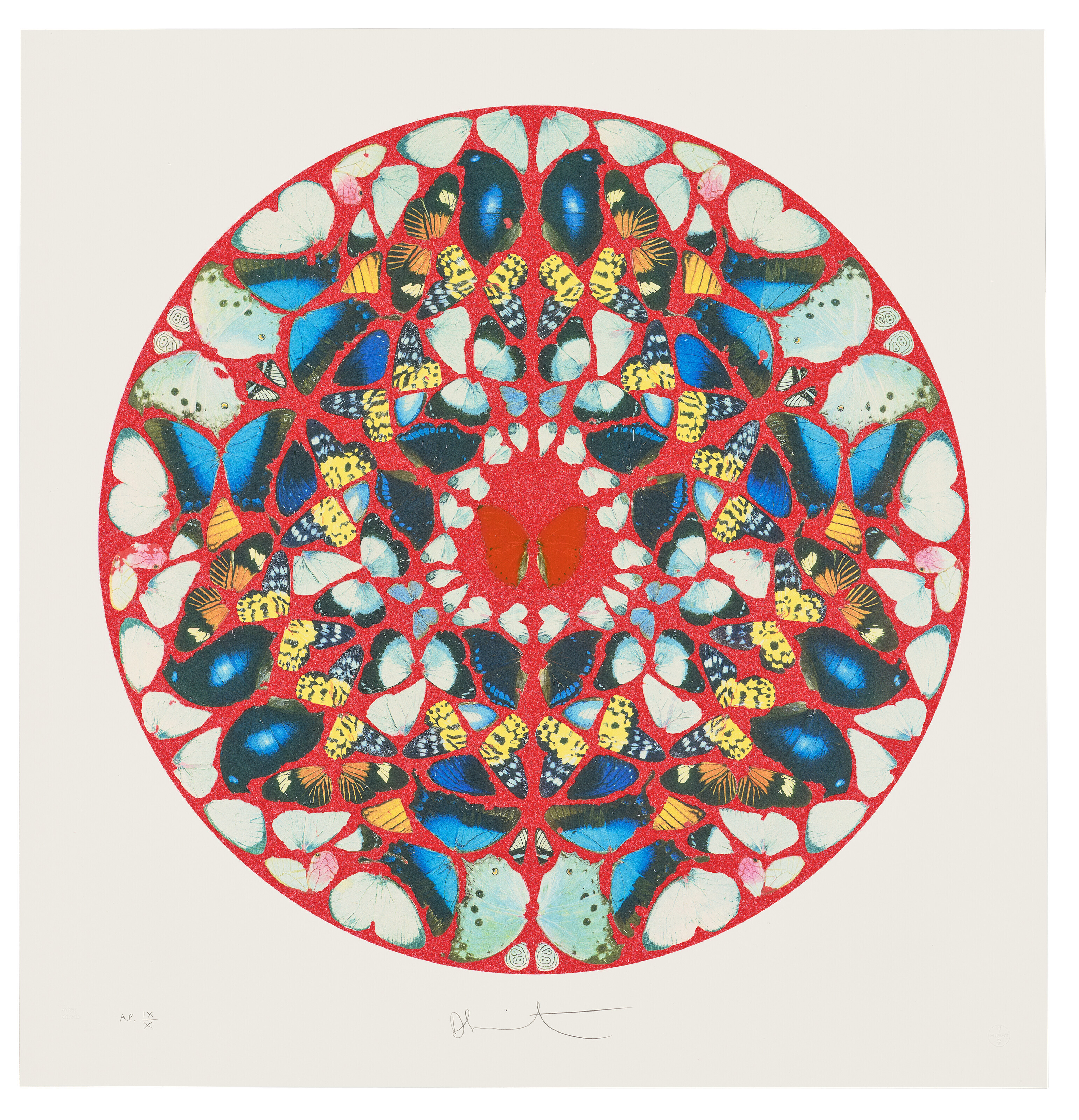 Damien Hirst — Домине, не приведи в фурор, из: Псалмов