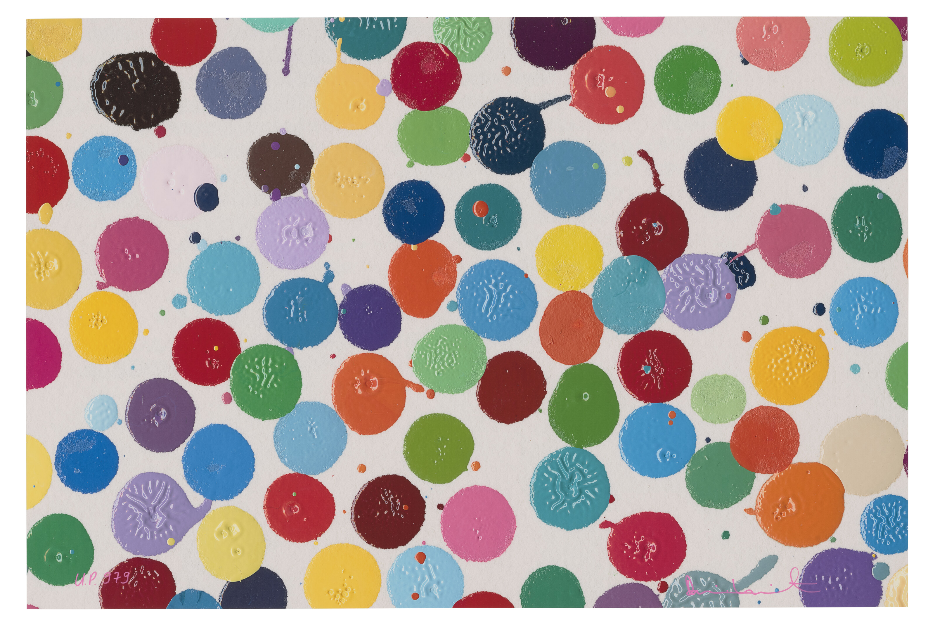 Damien Hirst — Уникальный отпечаток валюты (H11)