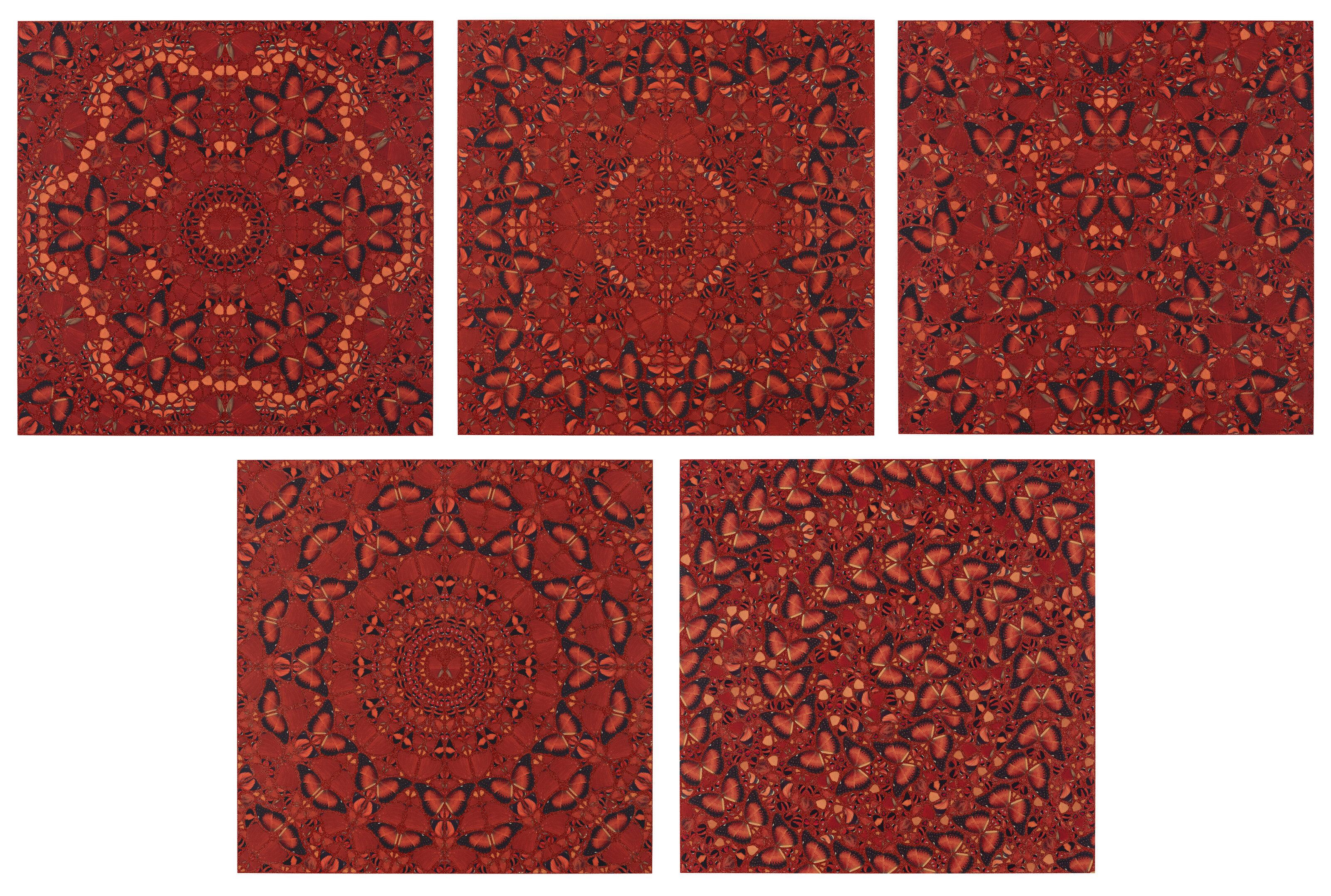 Damien Hirst — Императрицы (H10 1-5)