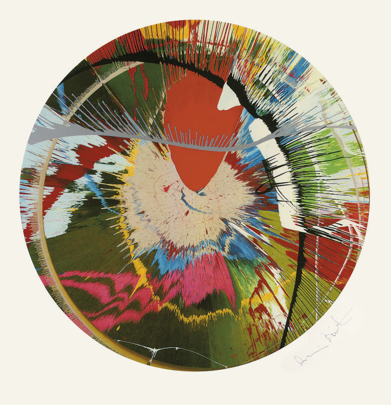Damien Hirst — Прекрасная Галактическая взрывающаяся трафаретная печать