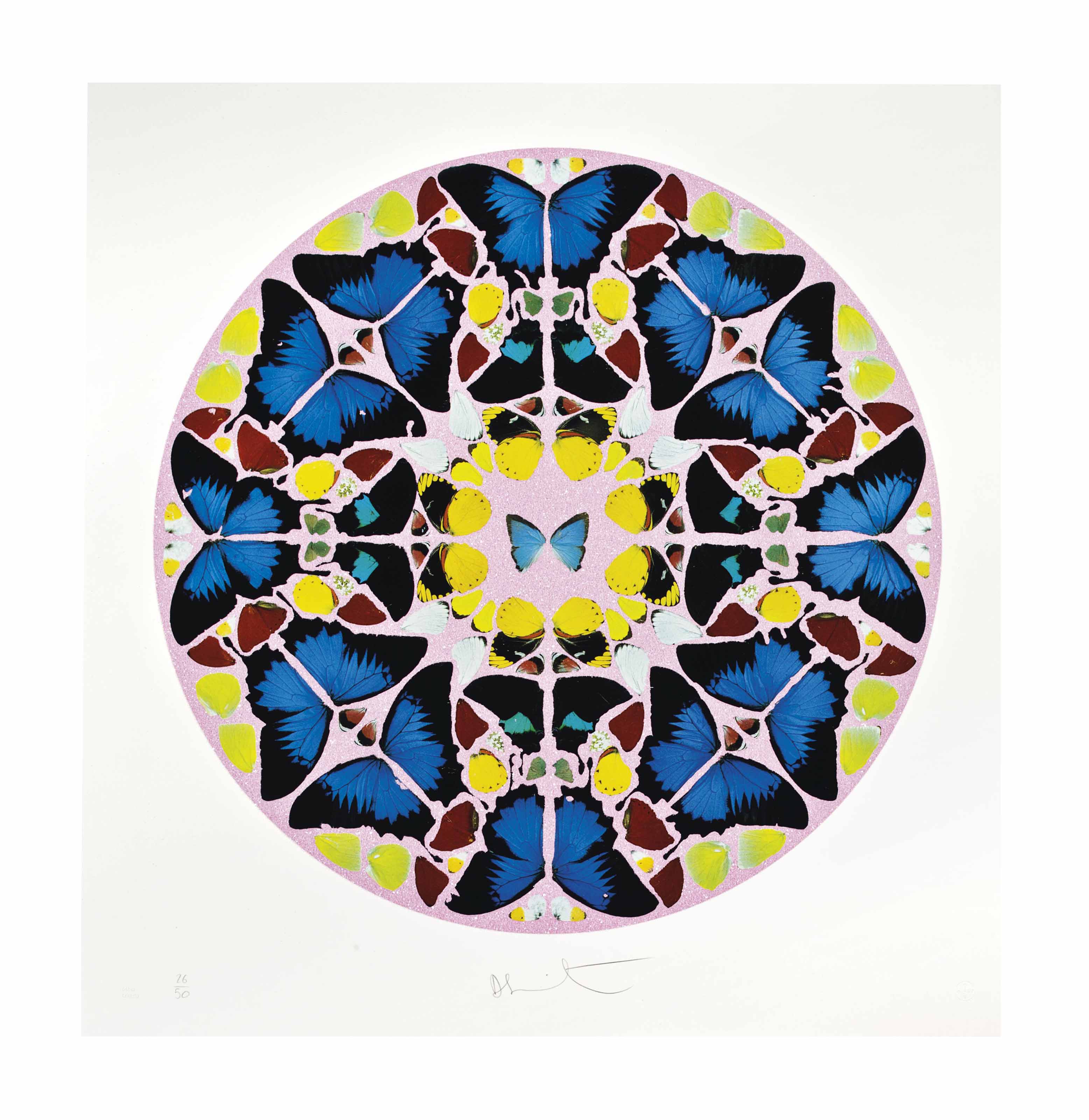 Damien Hirst — Коэли энаррант, судя по гравюрам с псалмами