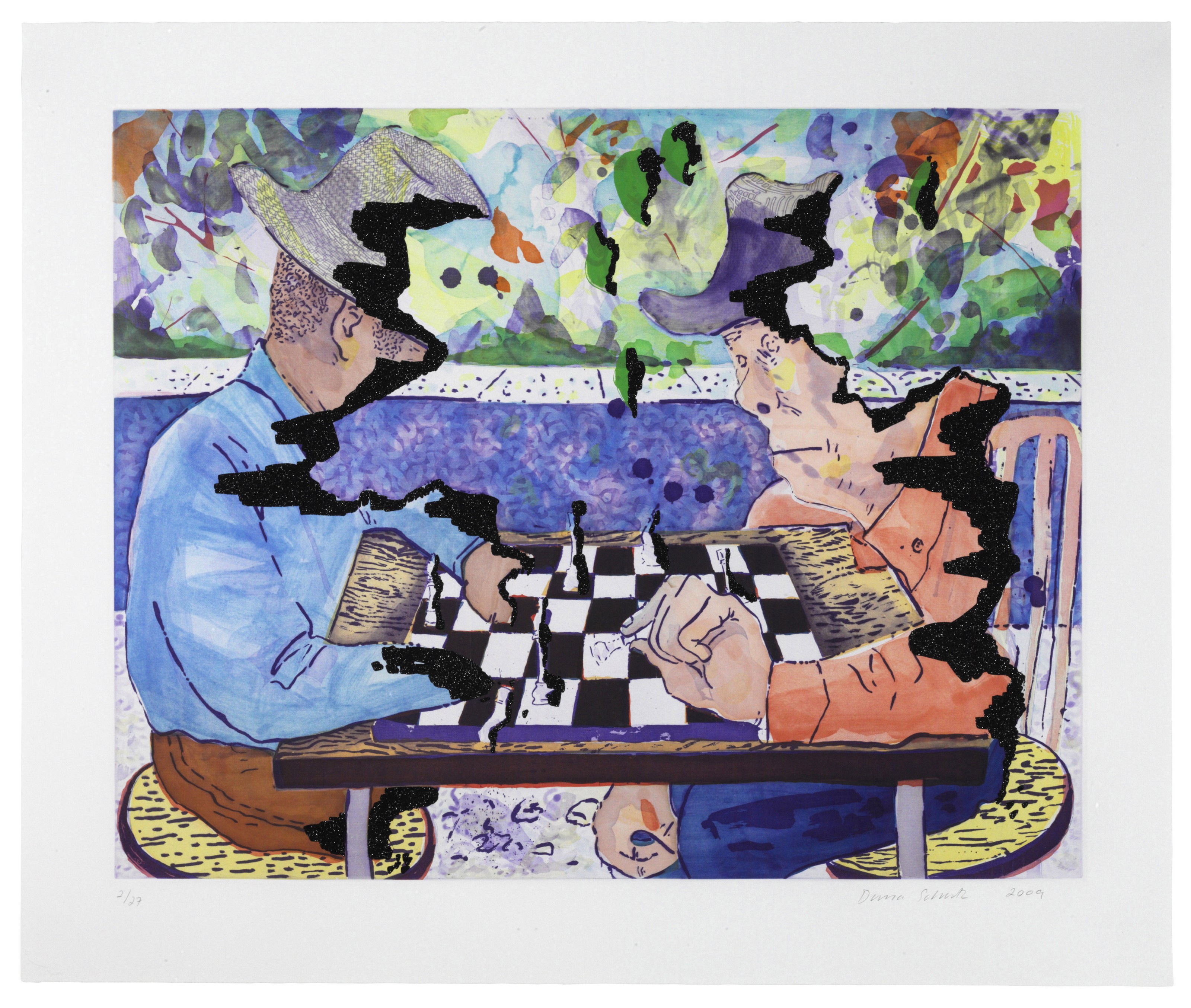 Dana Schutz — Шахматы