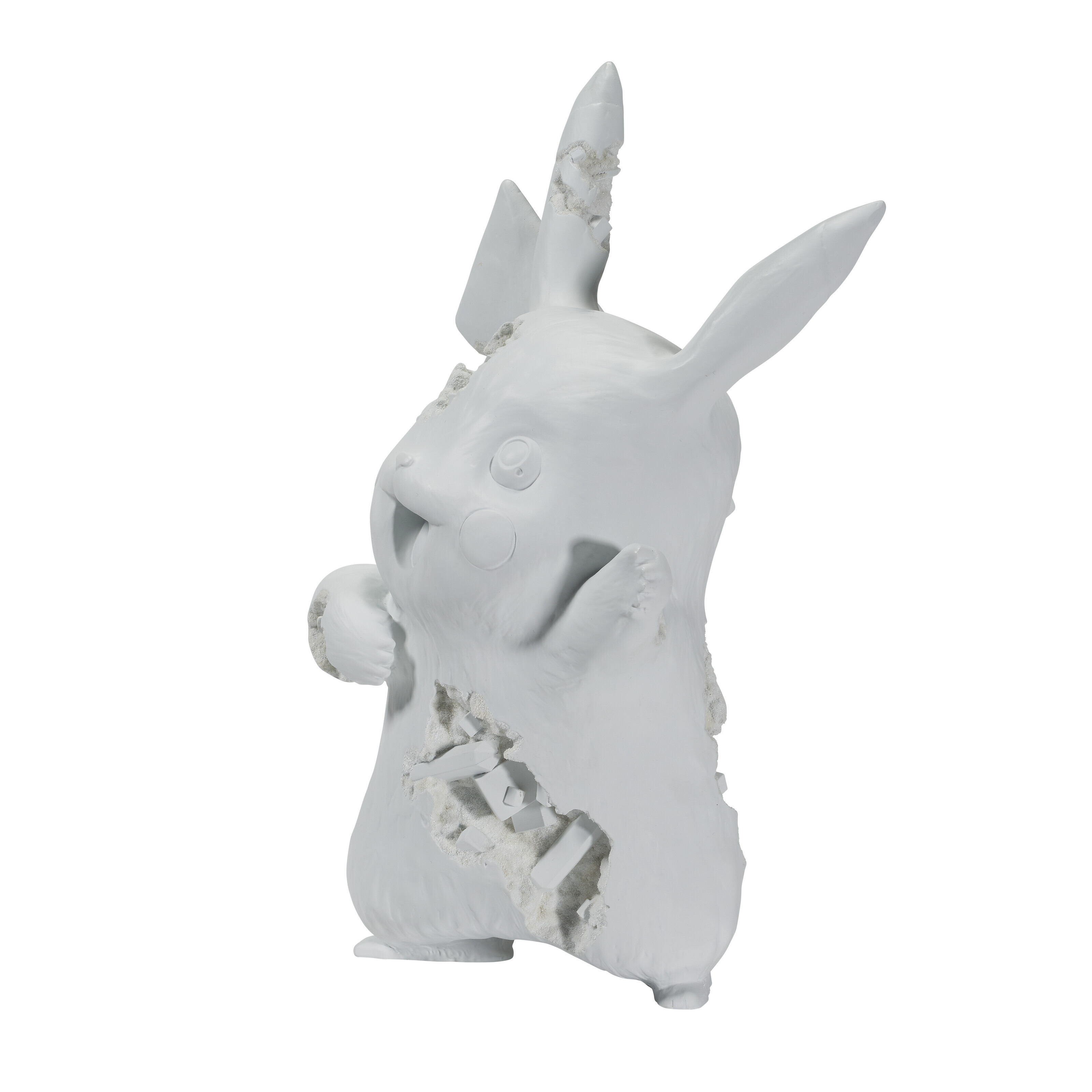 Daniel Arsham — ПИКАЧУ С ГОЛУБЫМИ КРИСТАЛЛАМИ, изображение 2