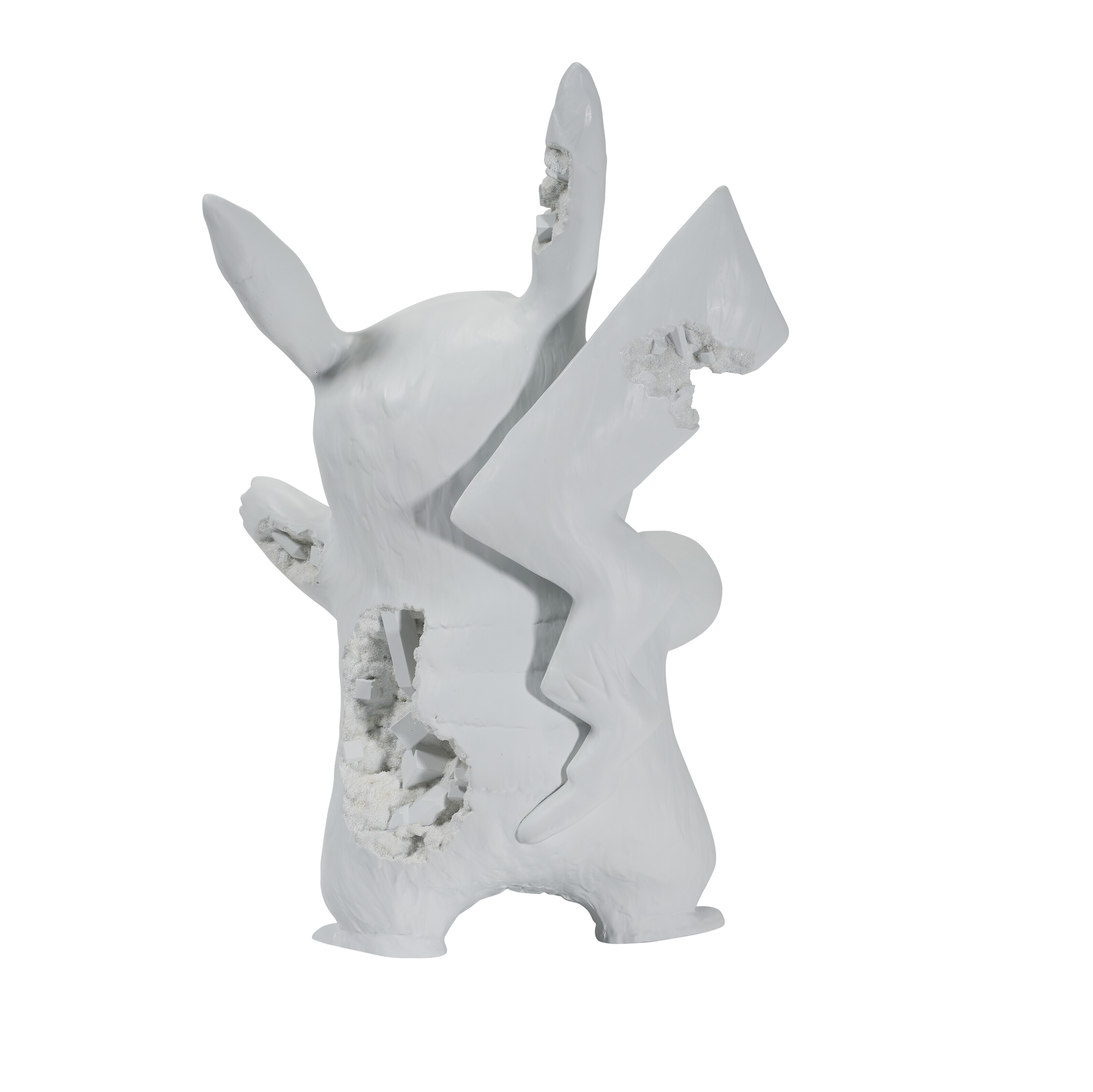 Daniel Arsham — ПИКАЧУ С ГОЛУБЫМИ КРИСТАЛЛАМИ, изображение 4