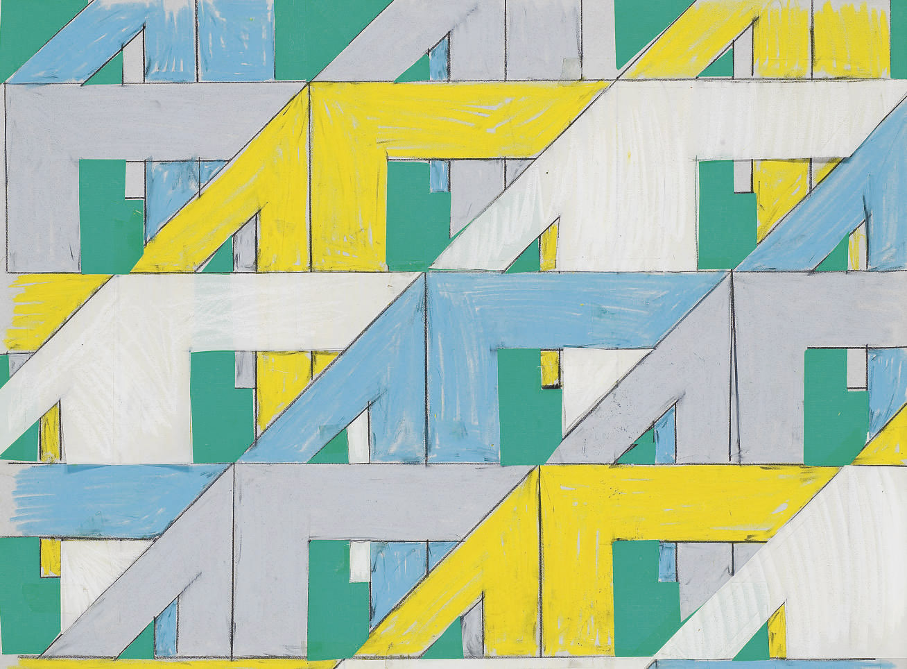 Daniel Buren — Изысканная графика