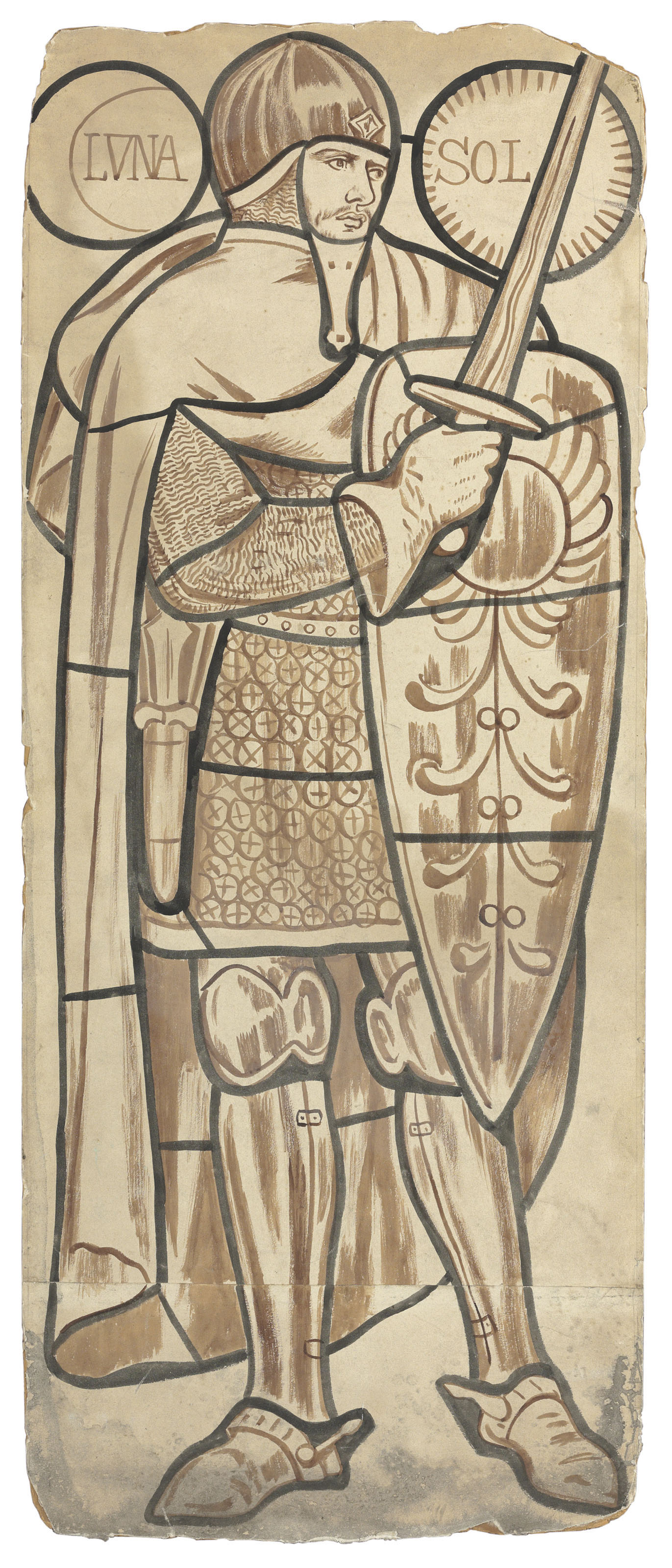 Dante Gabriel Rossetti — Джошуа, дизайнер витражей