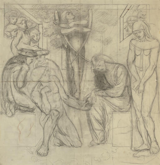 Dante Gabriel Rossetti — Ухаживание Майкла Скотта