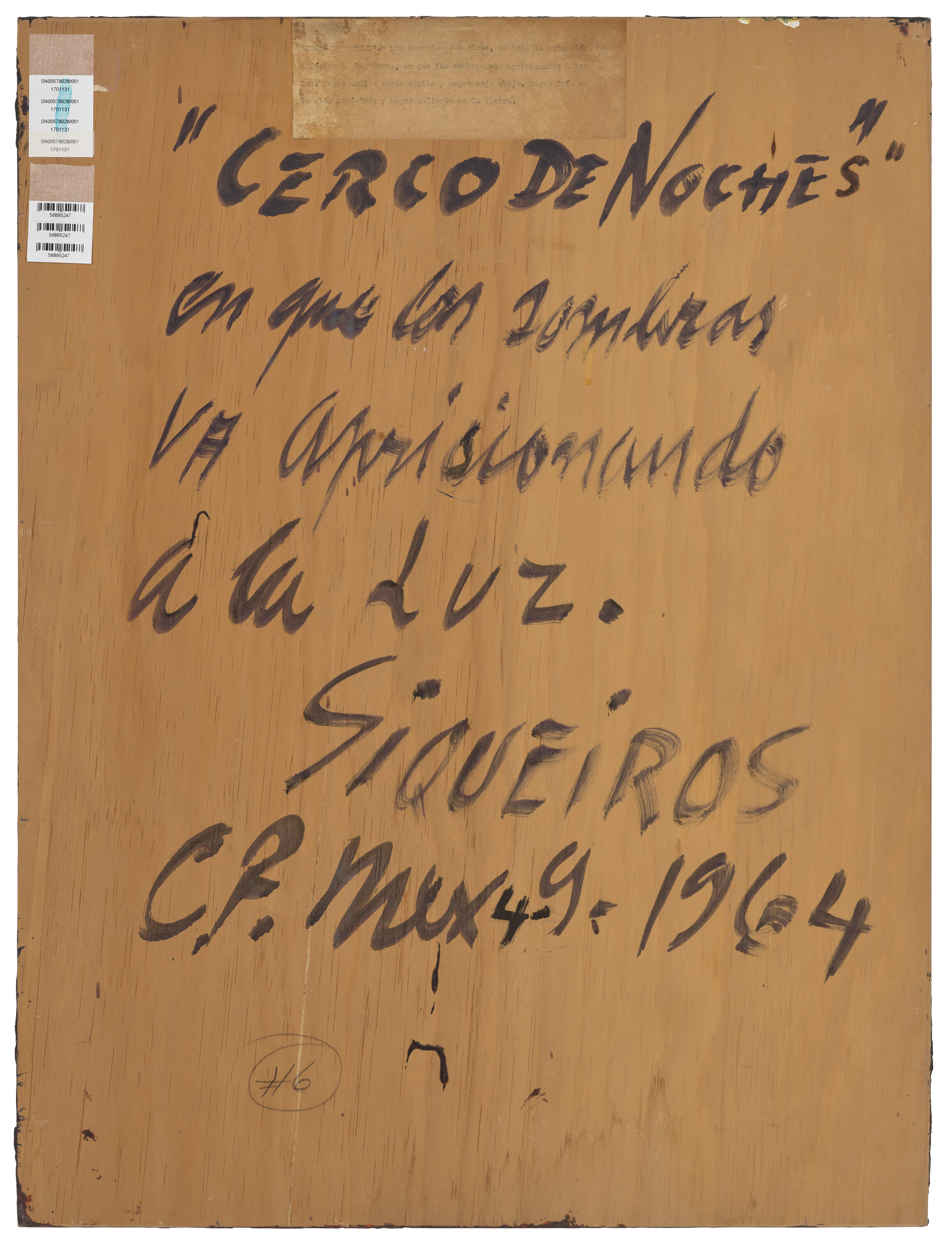 David Alfaro Siqueiros — Серко де ночес, изображение 2