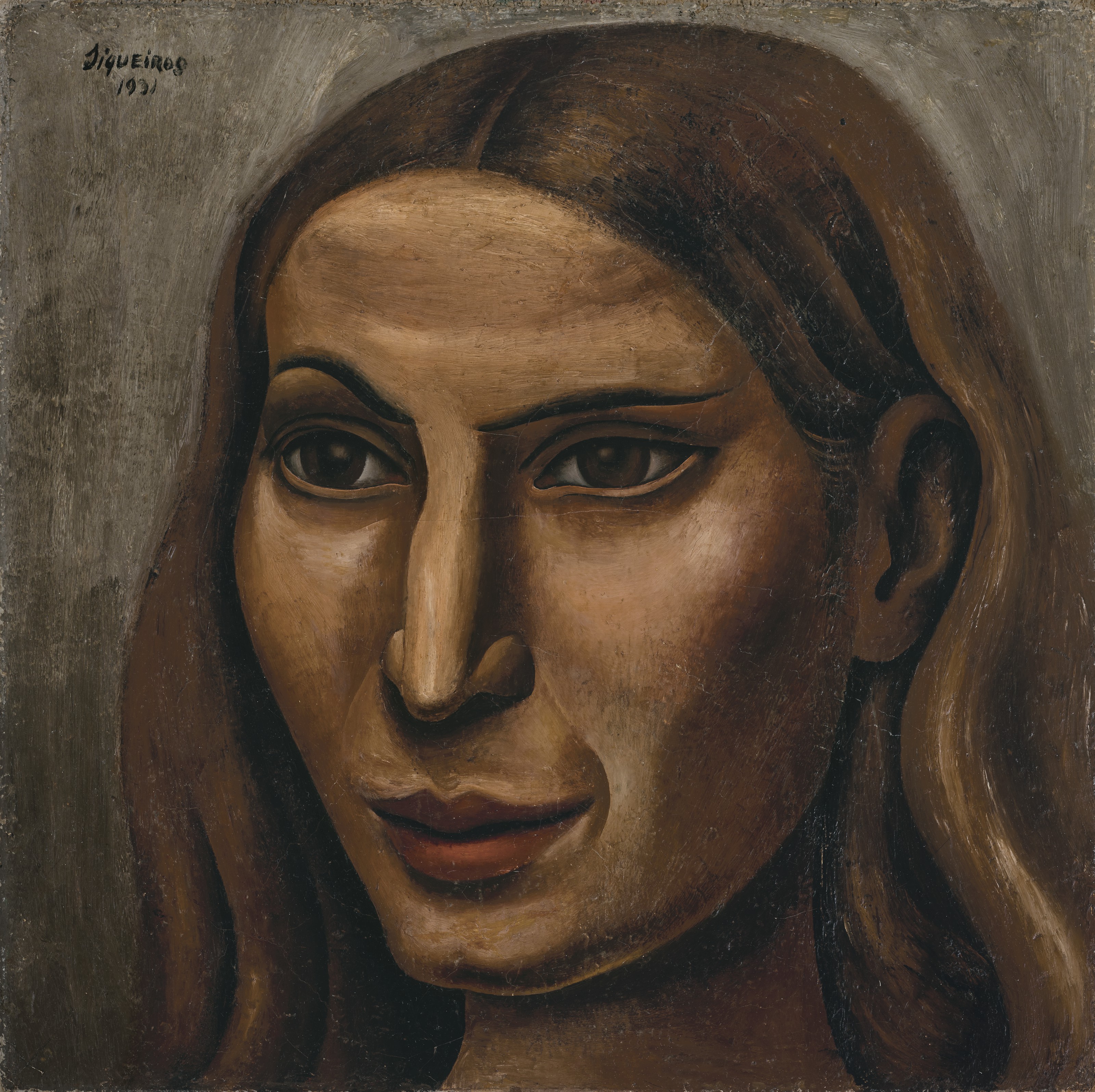 David Alfaro Siqueiros — Портрет Глории Калеро де Уруэта