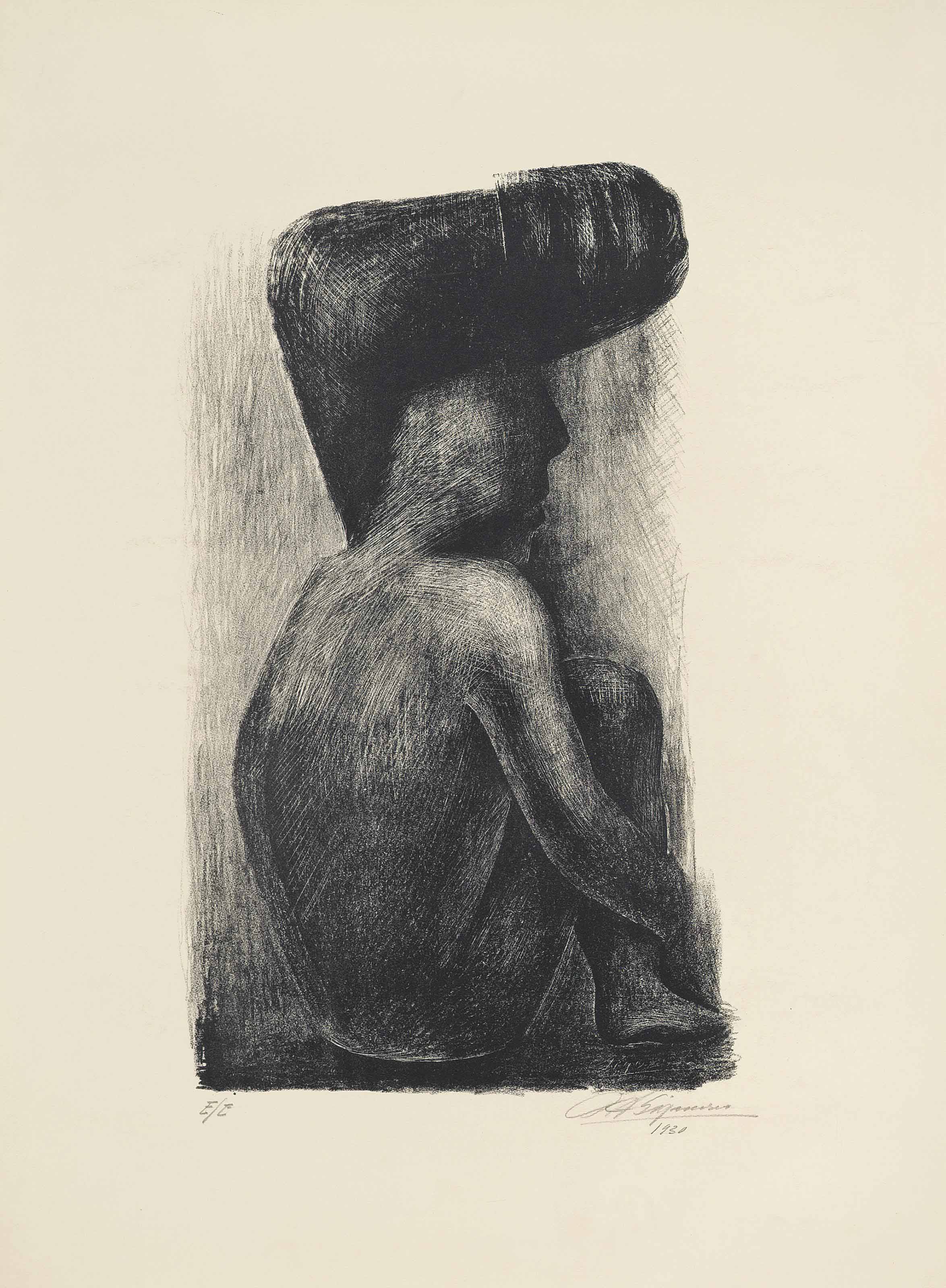 David Alfaro Siqueiros — Купальщики из Теуантепека