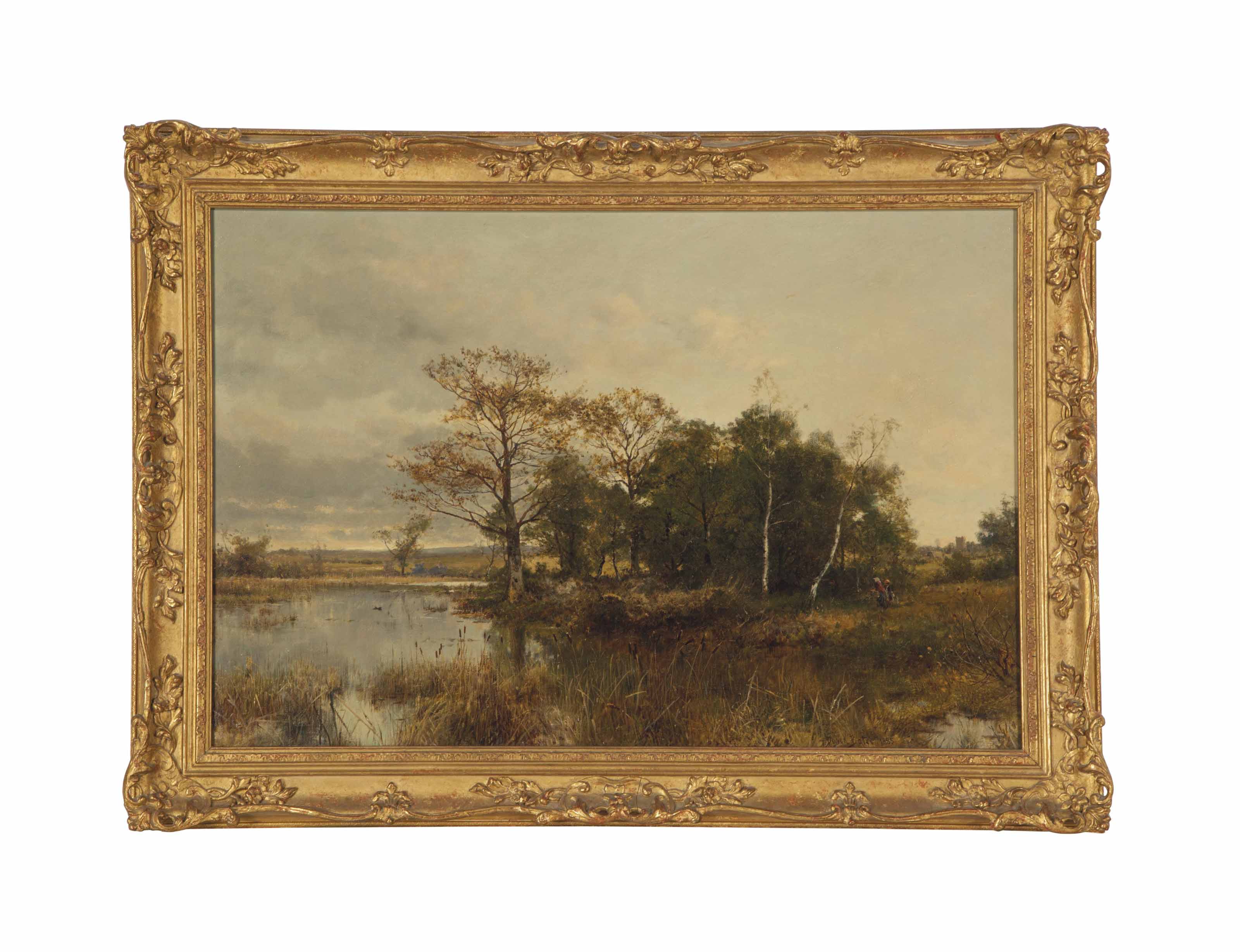 David Bates — Две девушки идут по болоту