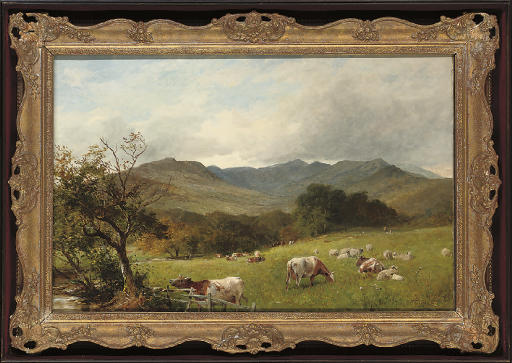 David Bates — Скот пасся перед Райдел Фелл, Уэстморленд