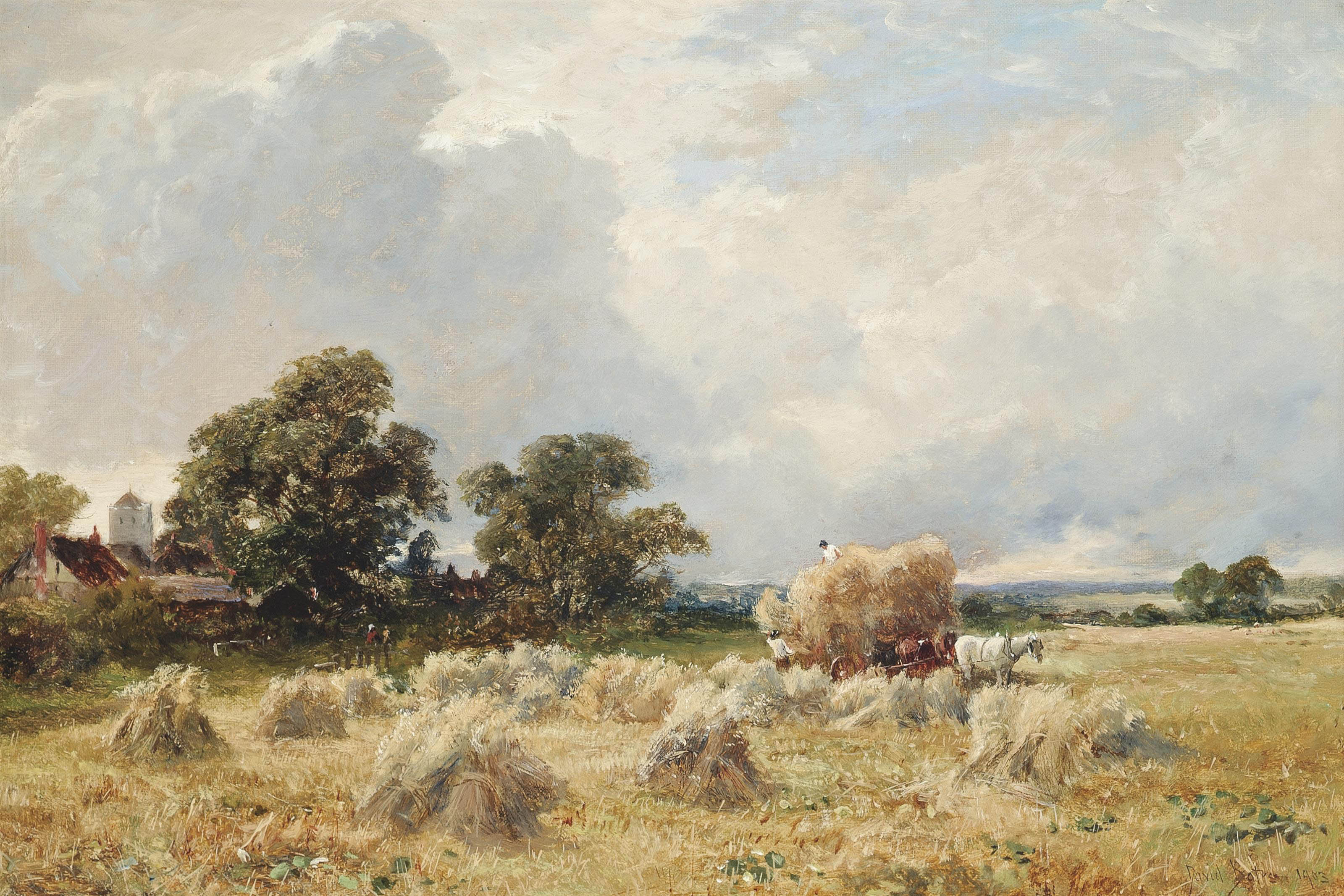 David Bates — Овсяное поле