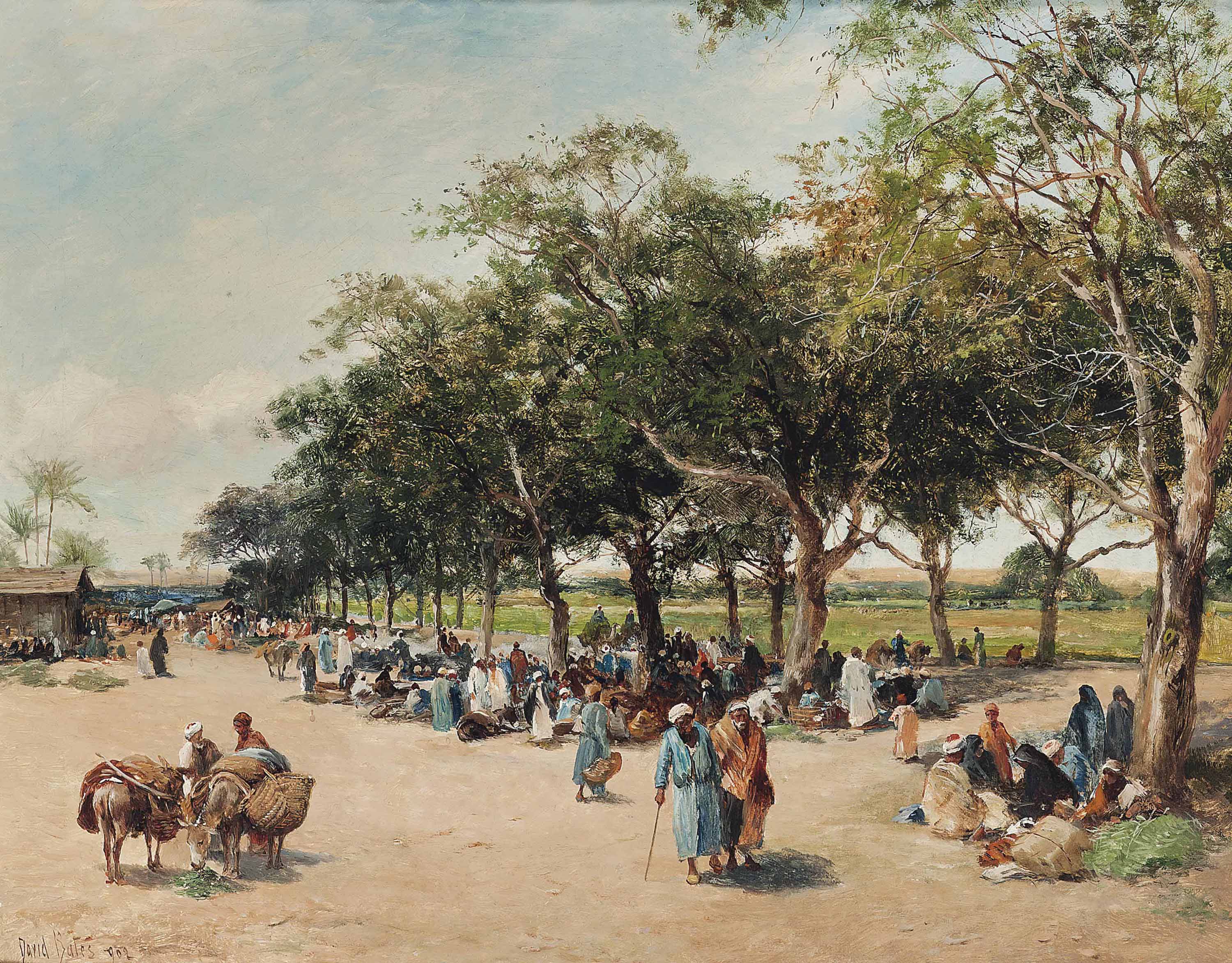 David Bates — Дорога к пирамидам, Каир