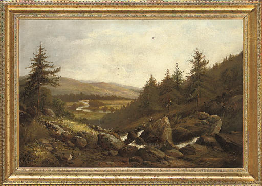 David Bates — Рыбалка в каменистом ручье, Беттс-и-Коуд