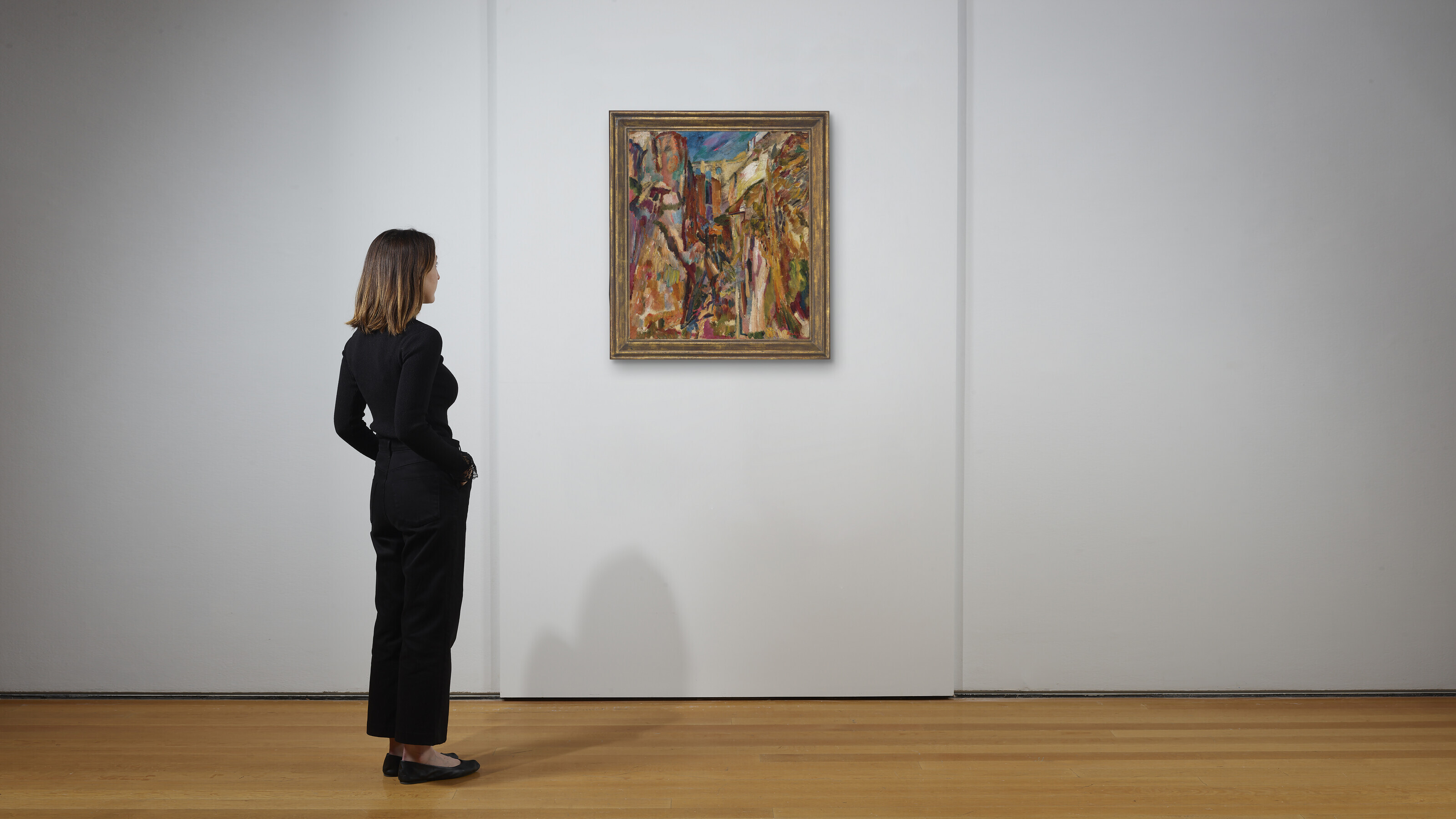 David Bomberg — Мост и река Тахо, Ронда, изображение 4