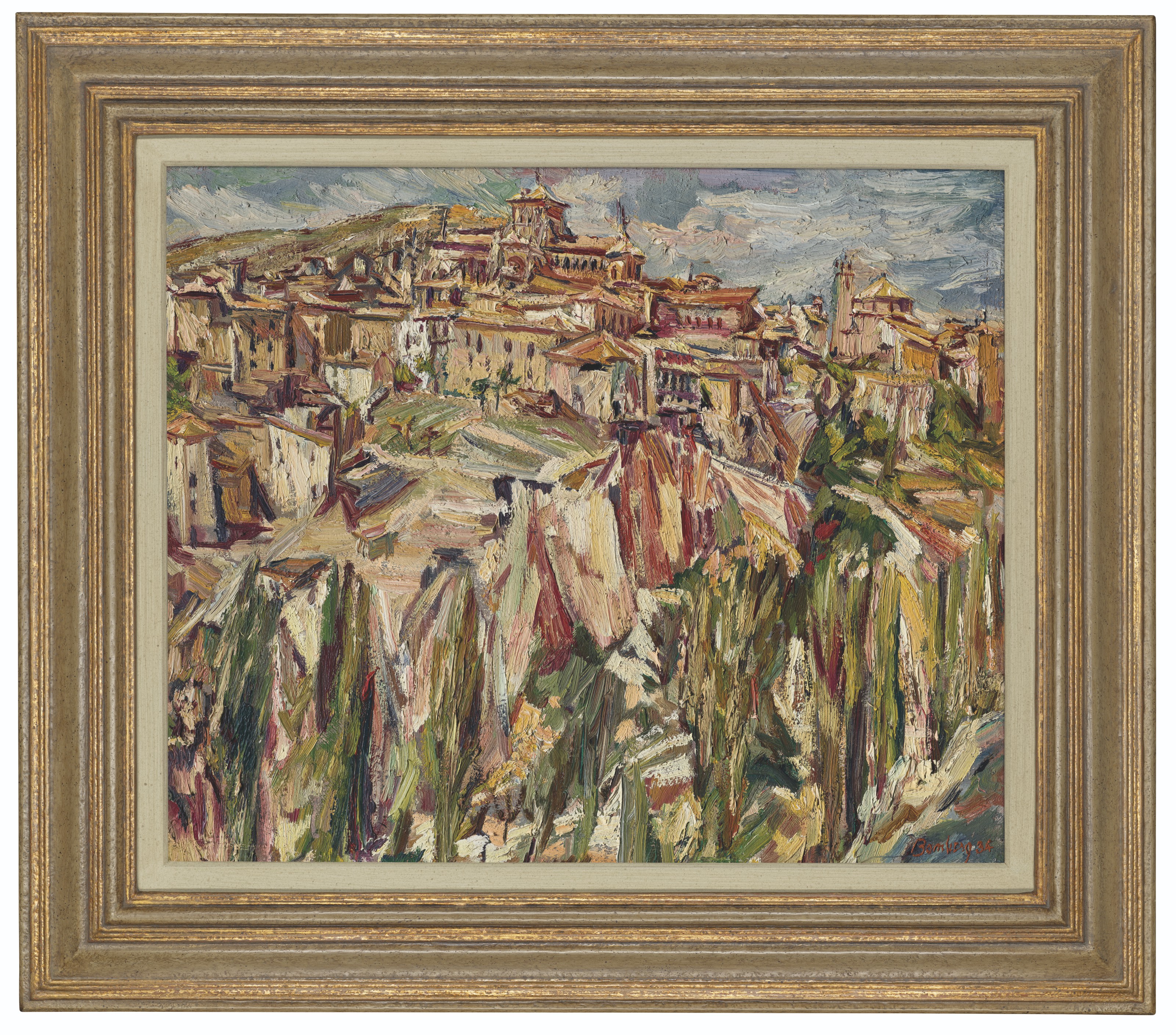 David Bomberg — Вид на Куэнку, изображение 2