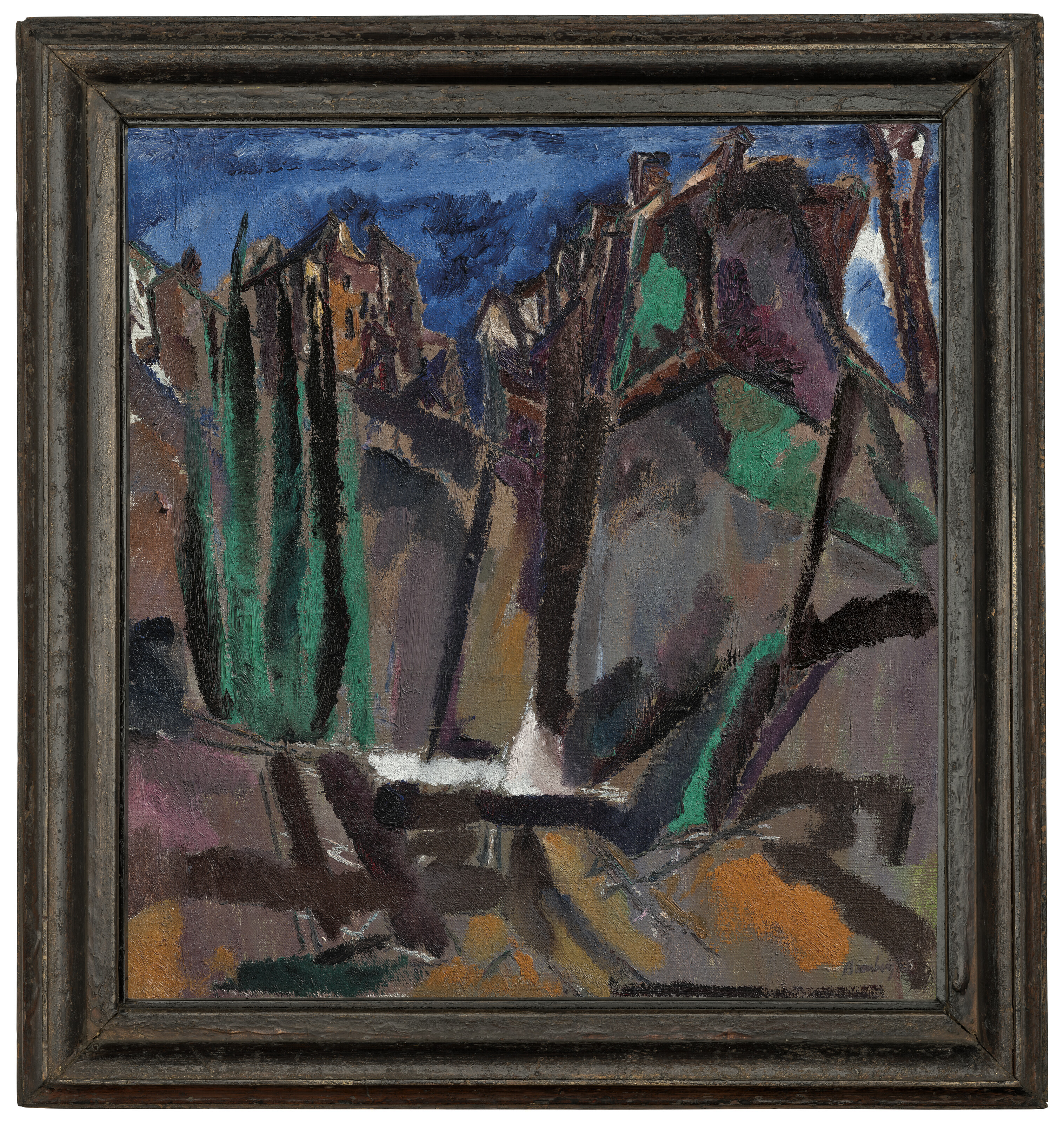 David Bomberg — Мавританская Ронда, Андалусия, изображение 2