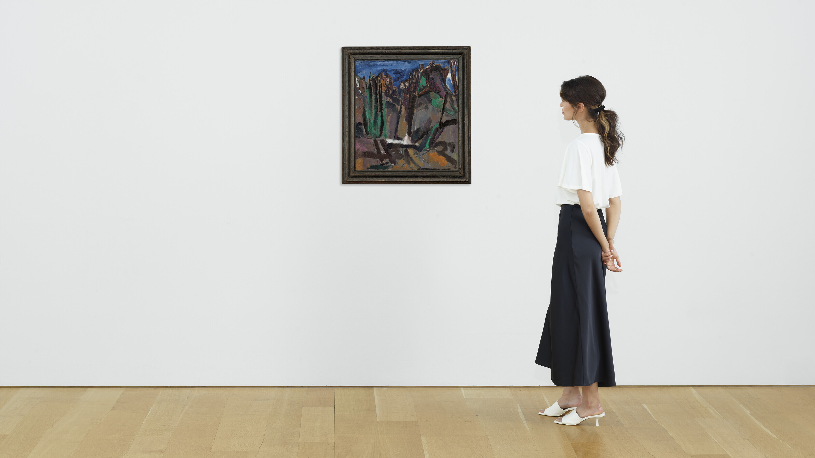 David Bomberg — Мавританская Ронда, Андалусия, изображение 4