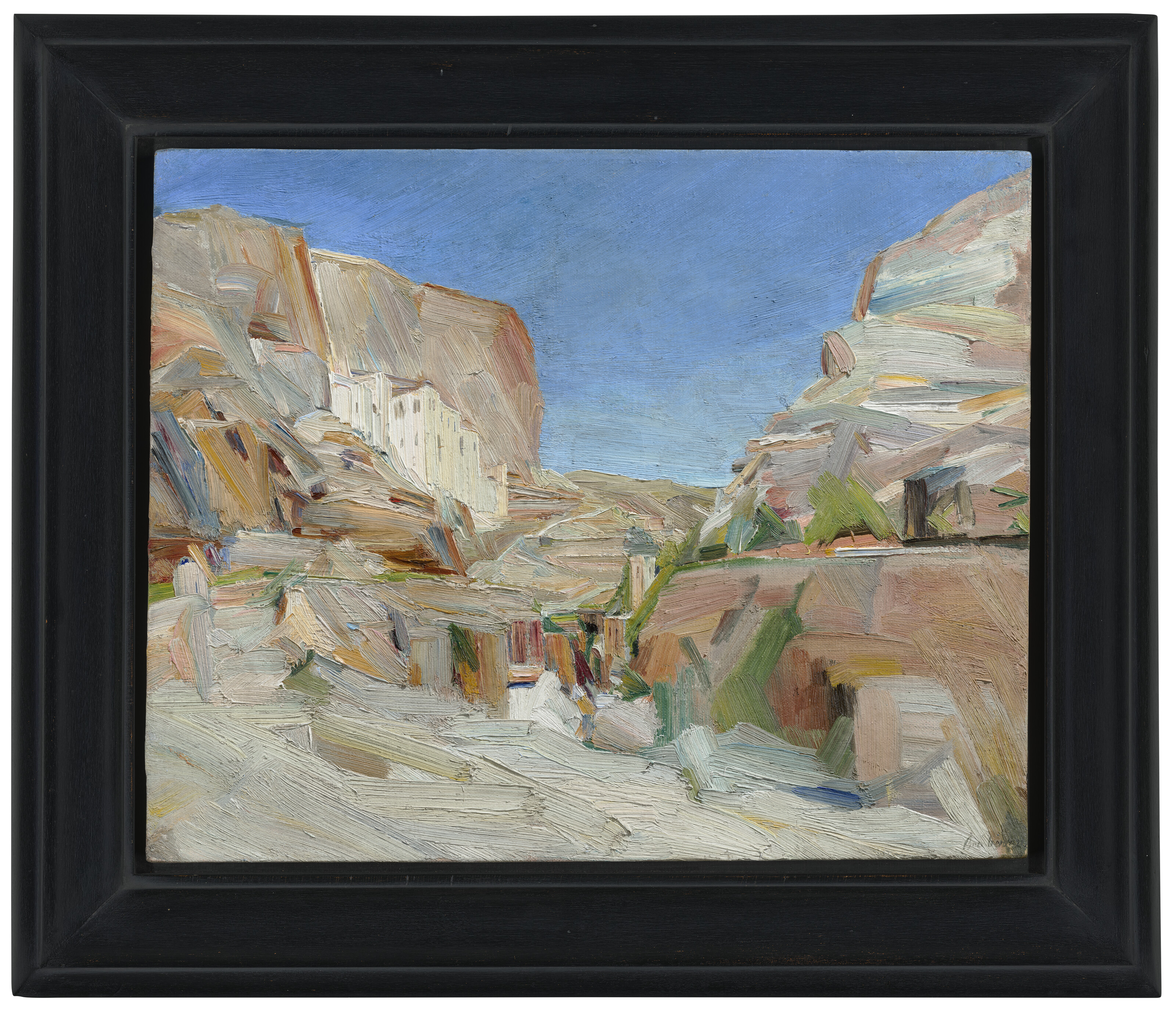 David Bomberg — Монастырь Святого Георгия, Вади Кельт, изображение 2