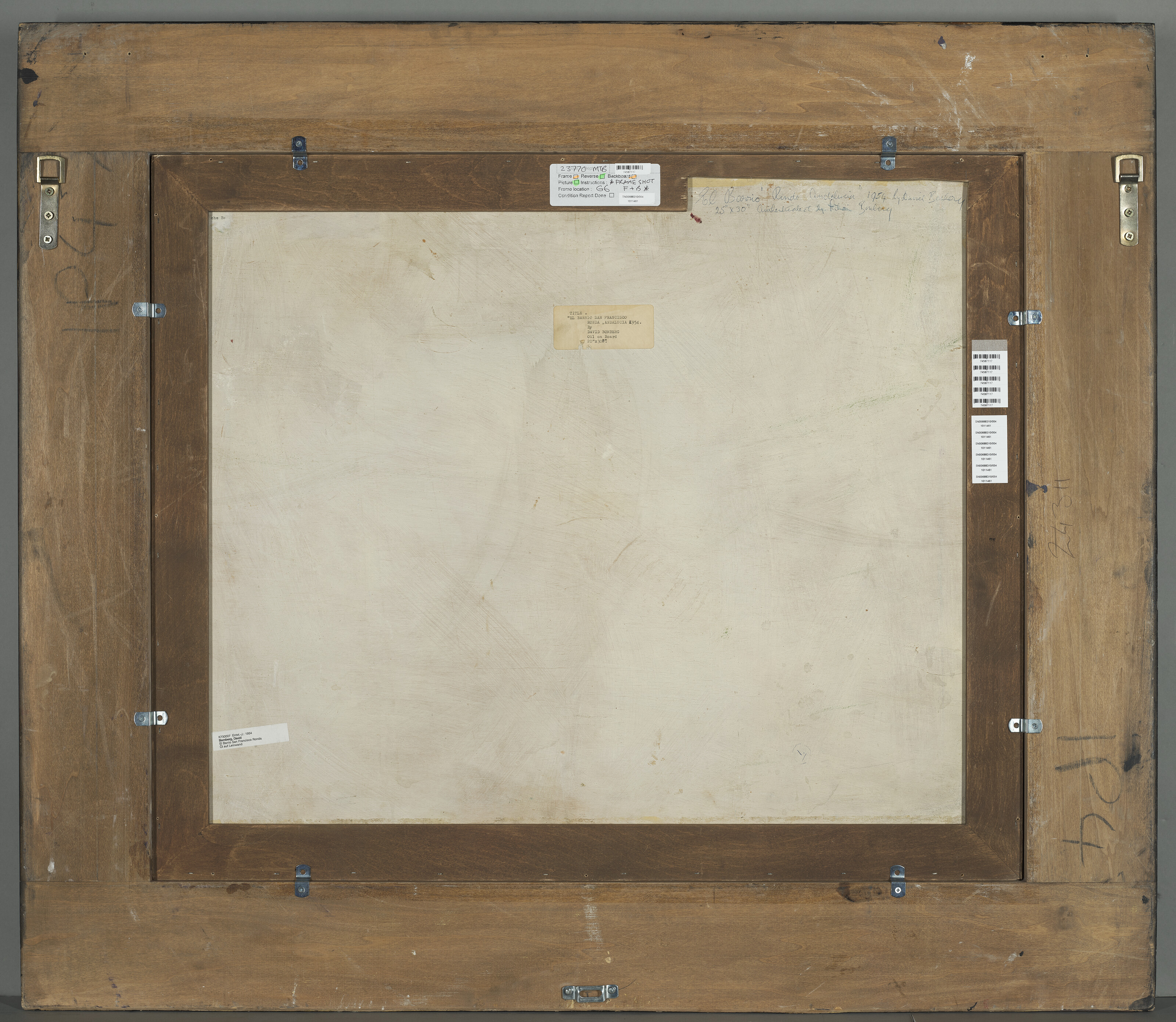 David Bomberg — Эль-Баррио Сан-Франциско, Ронда, изображение 3