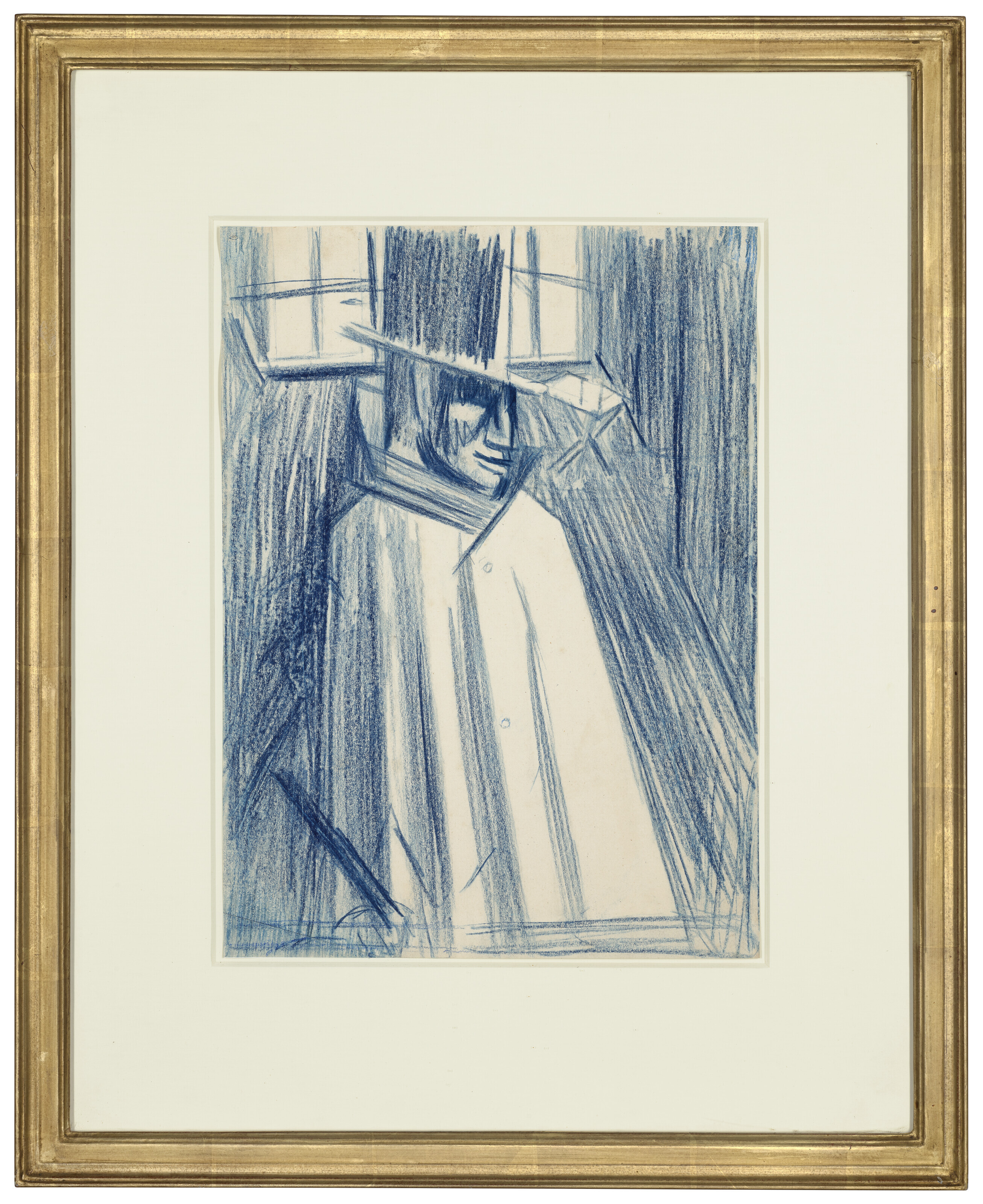 David Bomberg — Человек в шляпе, изображение 2