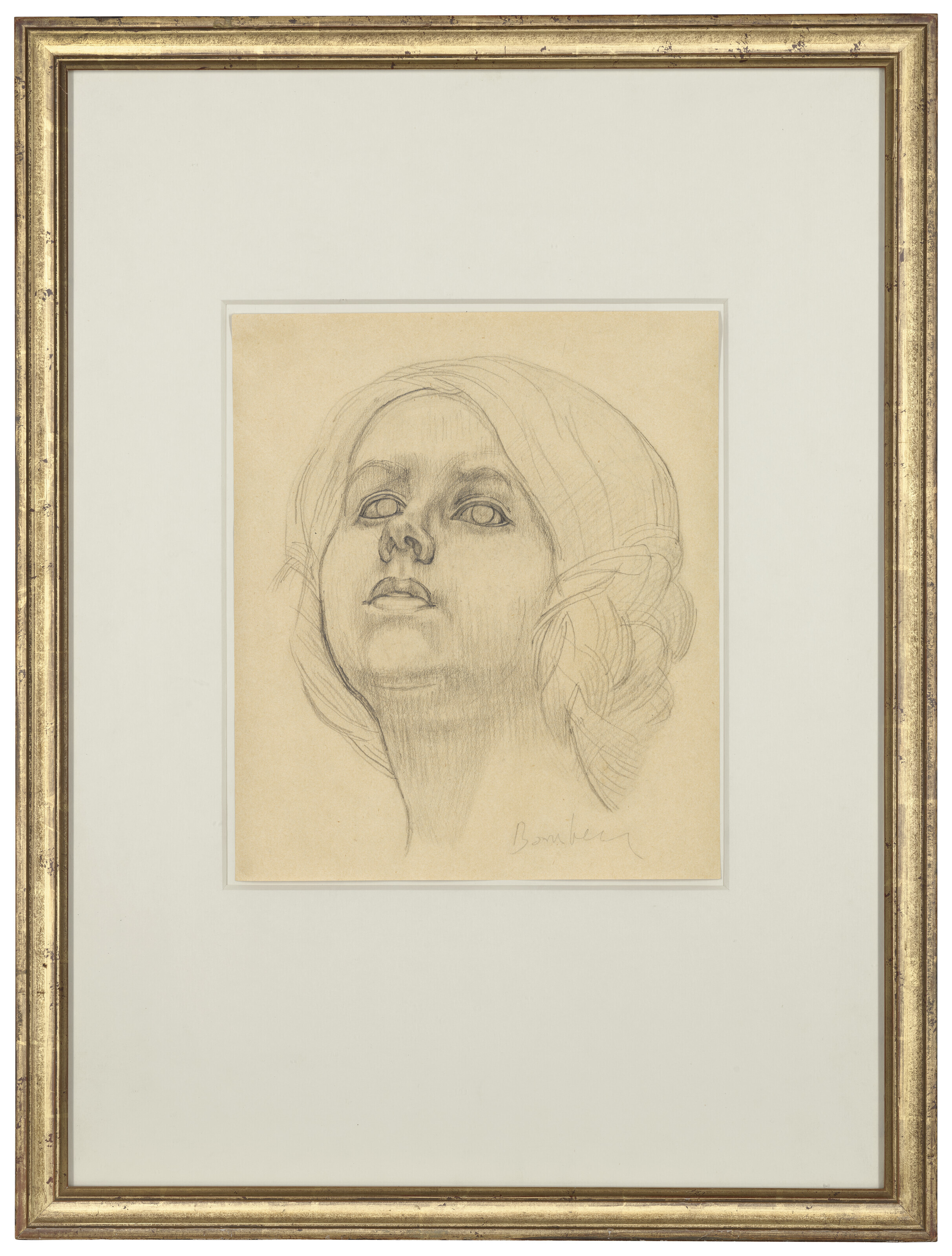 David Bomberg — Голова девушки, изображение 2