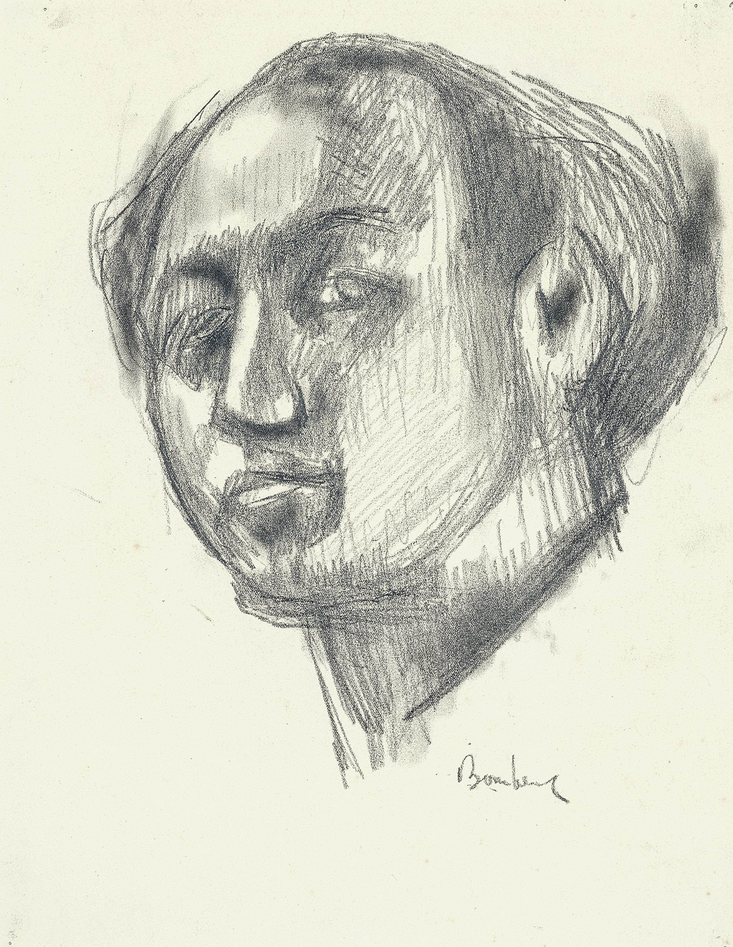 David Bomberg — Автопортрет