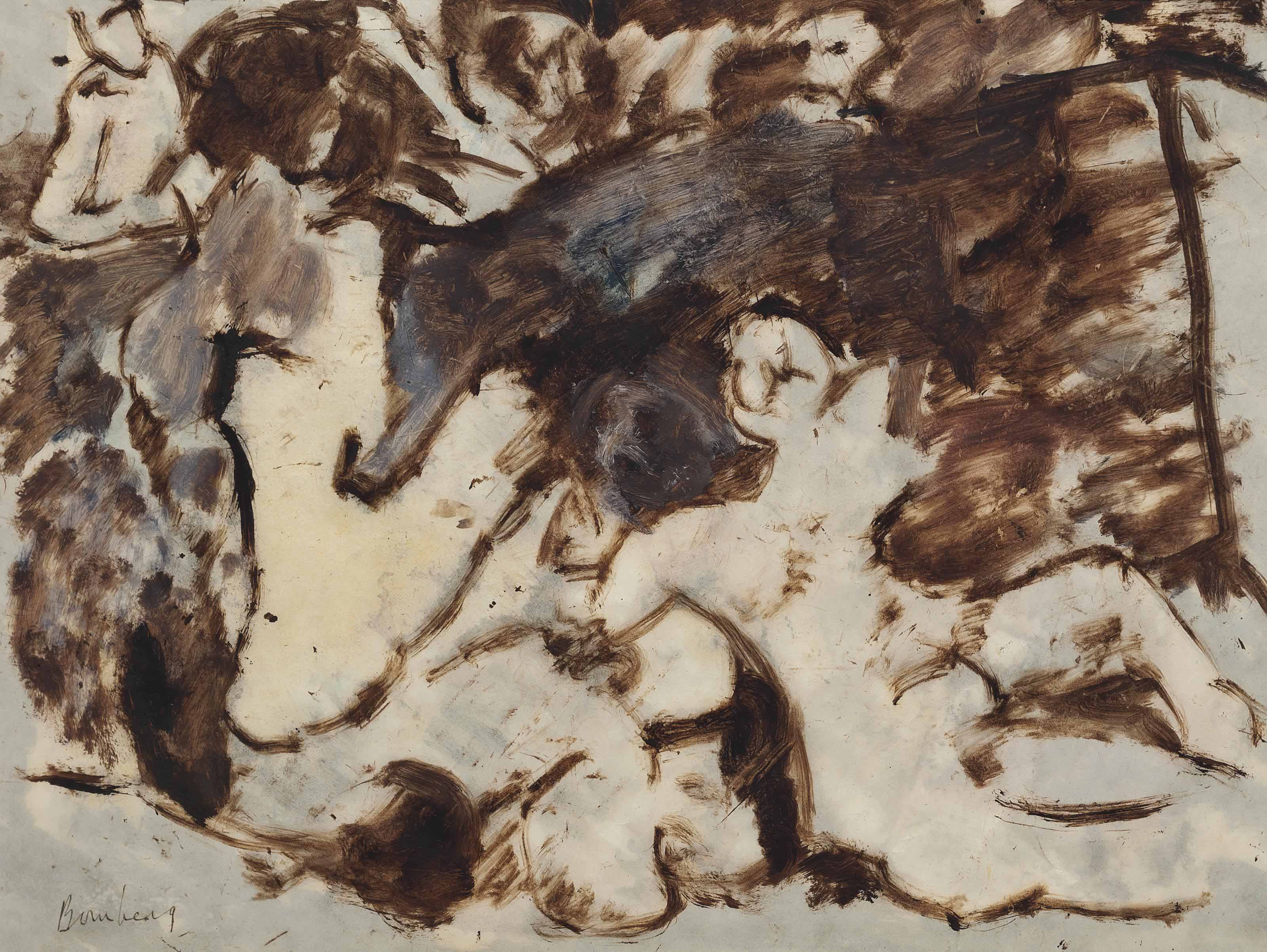 David Bomberg — Бродяги