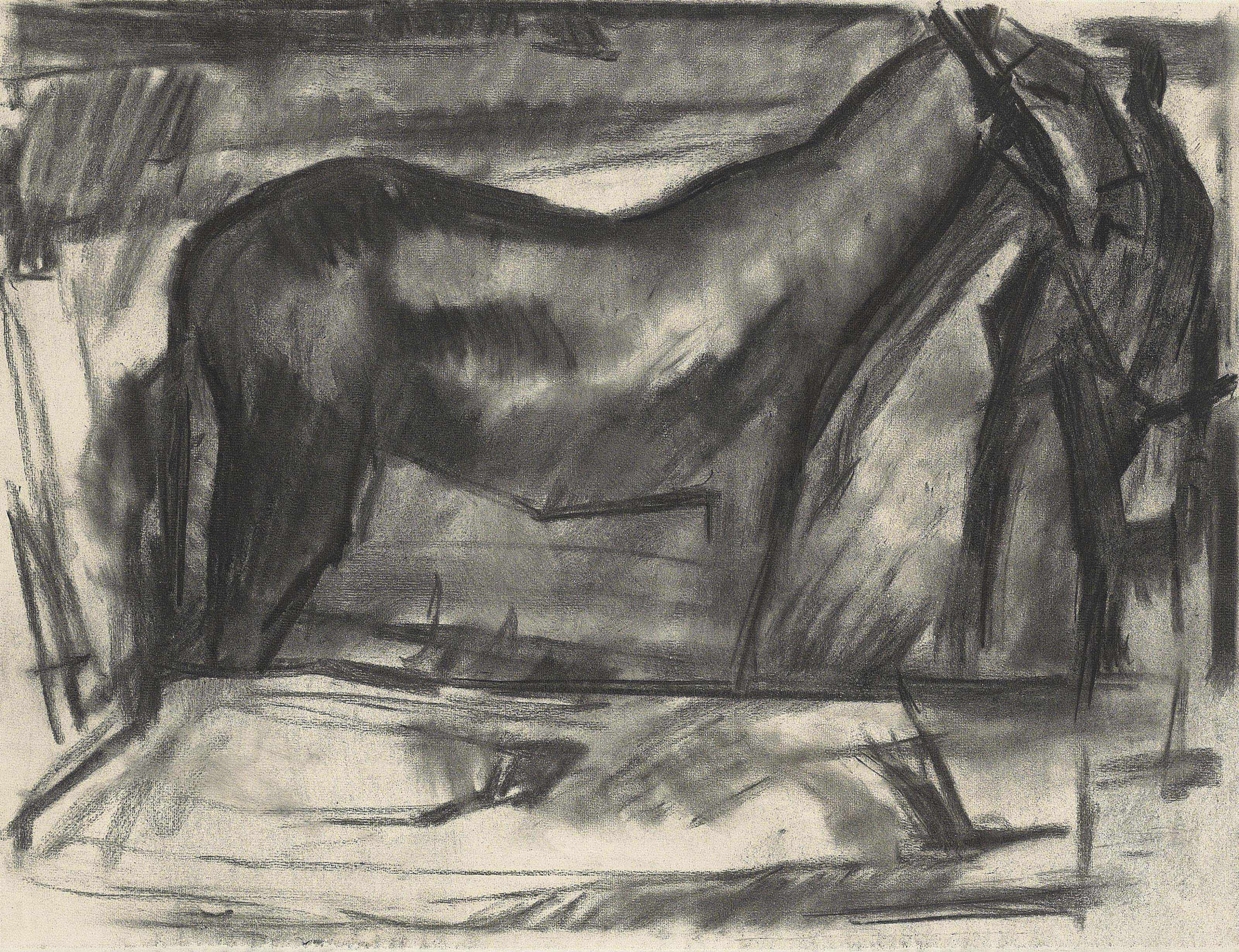 David Bomberg — Лошадь