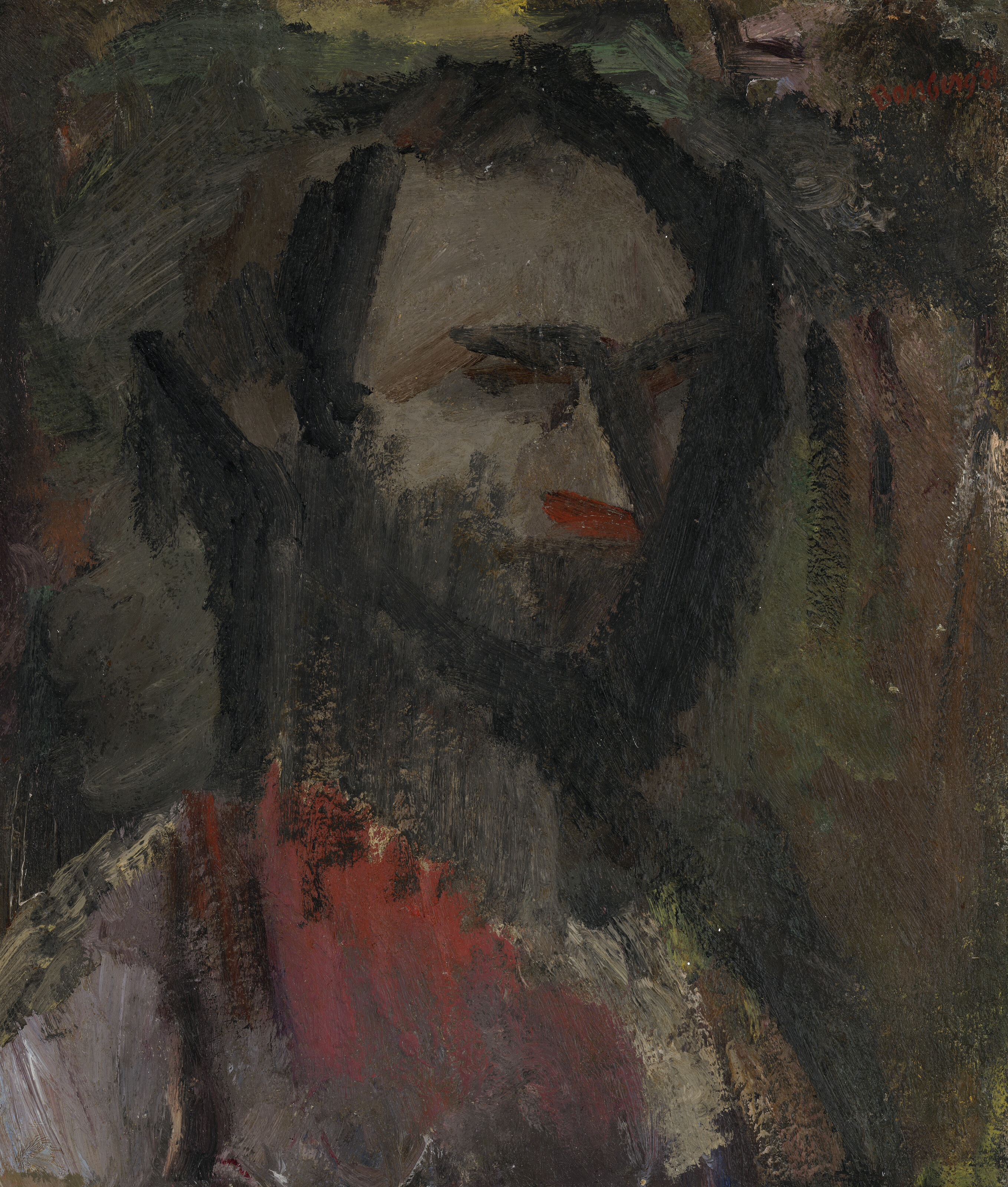 David Bomberg — Автопортрет