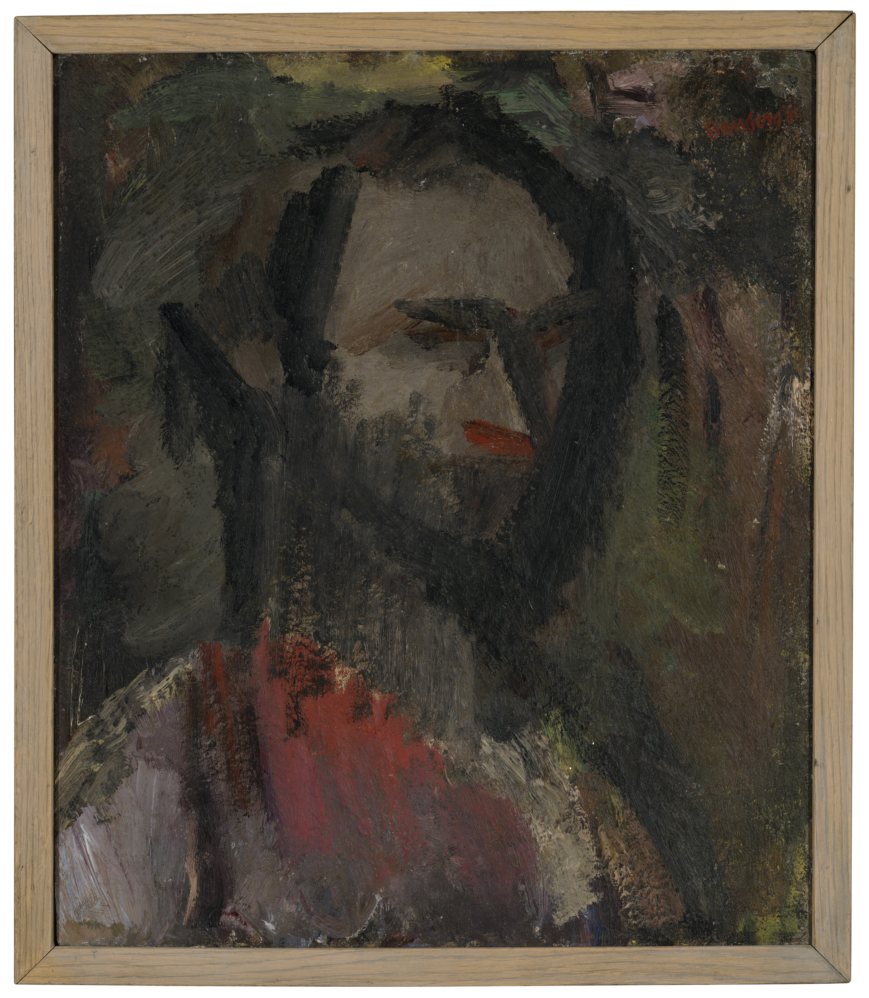 David Bomberg — Автопортрет, изображение 2