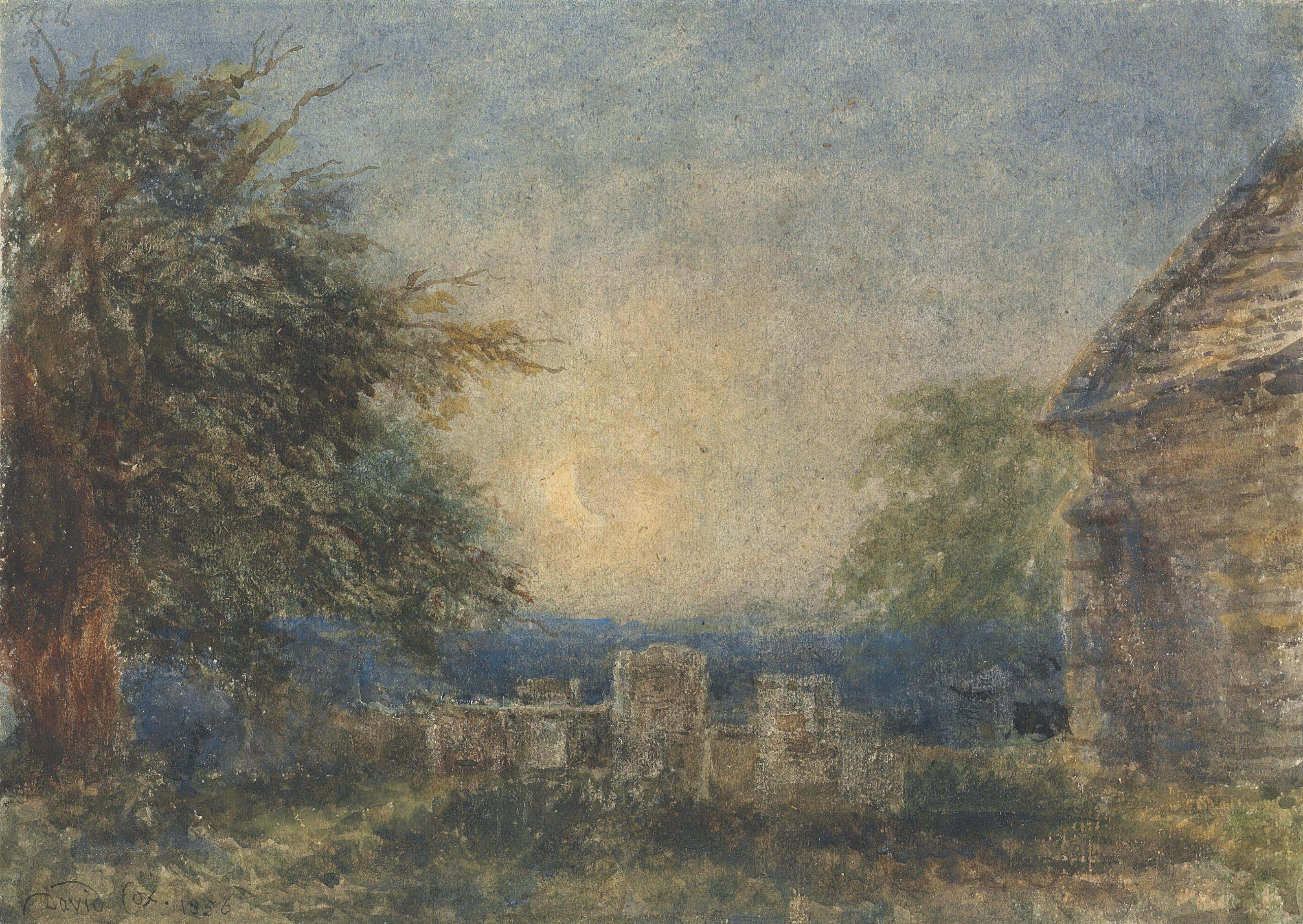 David Cox — Кладбище Дарли Дейл, Дербишир