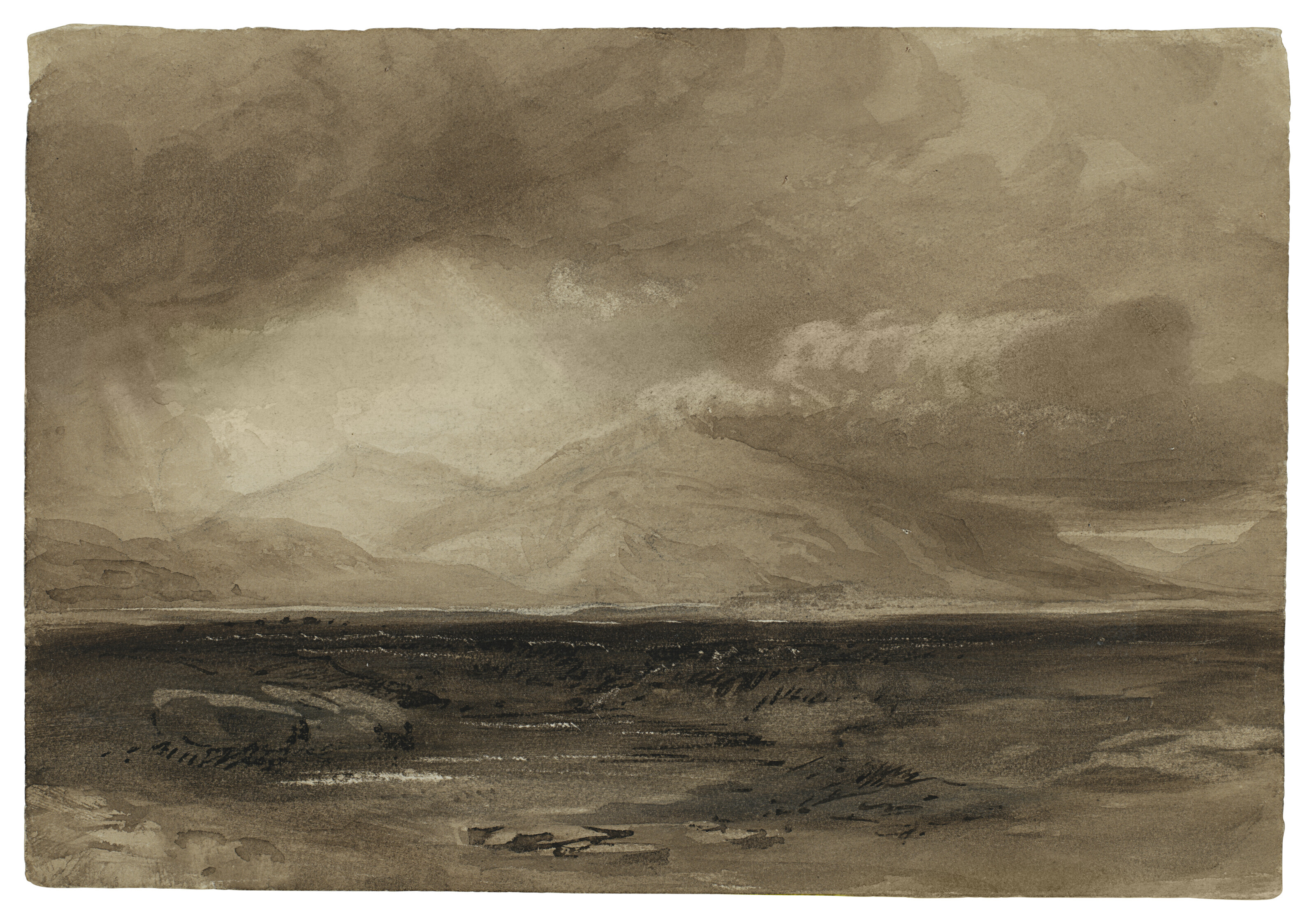 David Cox — Вересковые пустоши и далекие горы