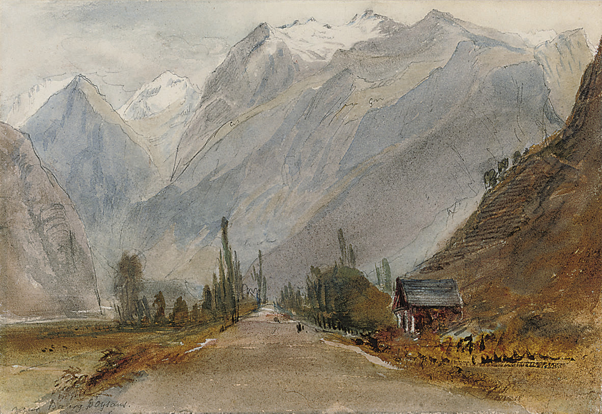 David Cox — Недалеко от Бург-д'Ойсана, Франция