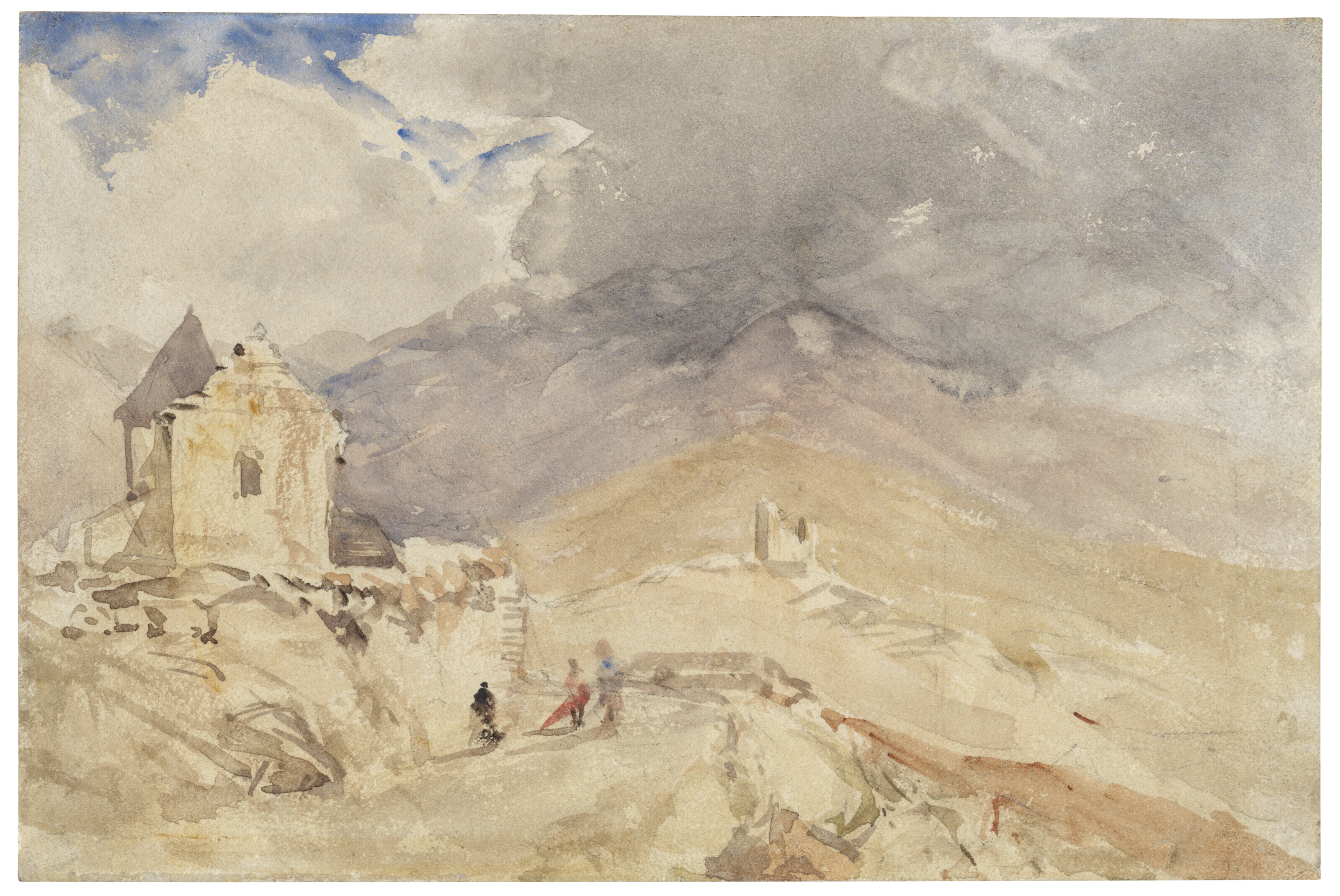 David Cox — Перевал Лэнглендз, Дамфрис и Галлоуэй, Шотландия