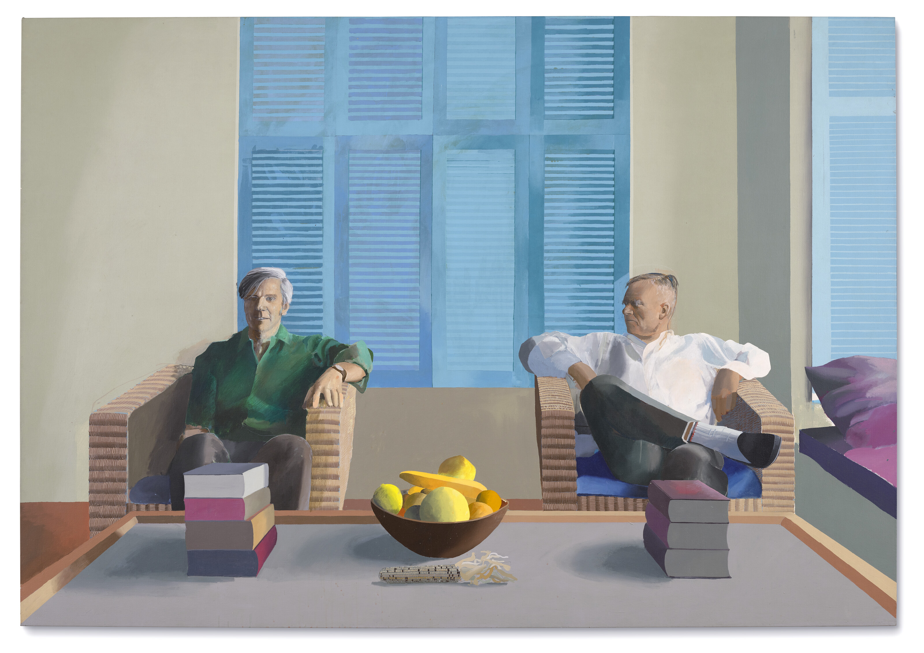 David Hockney — Кристофер Ишервуд и Дон Бакарди, изображение 2