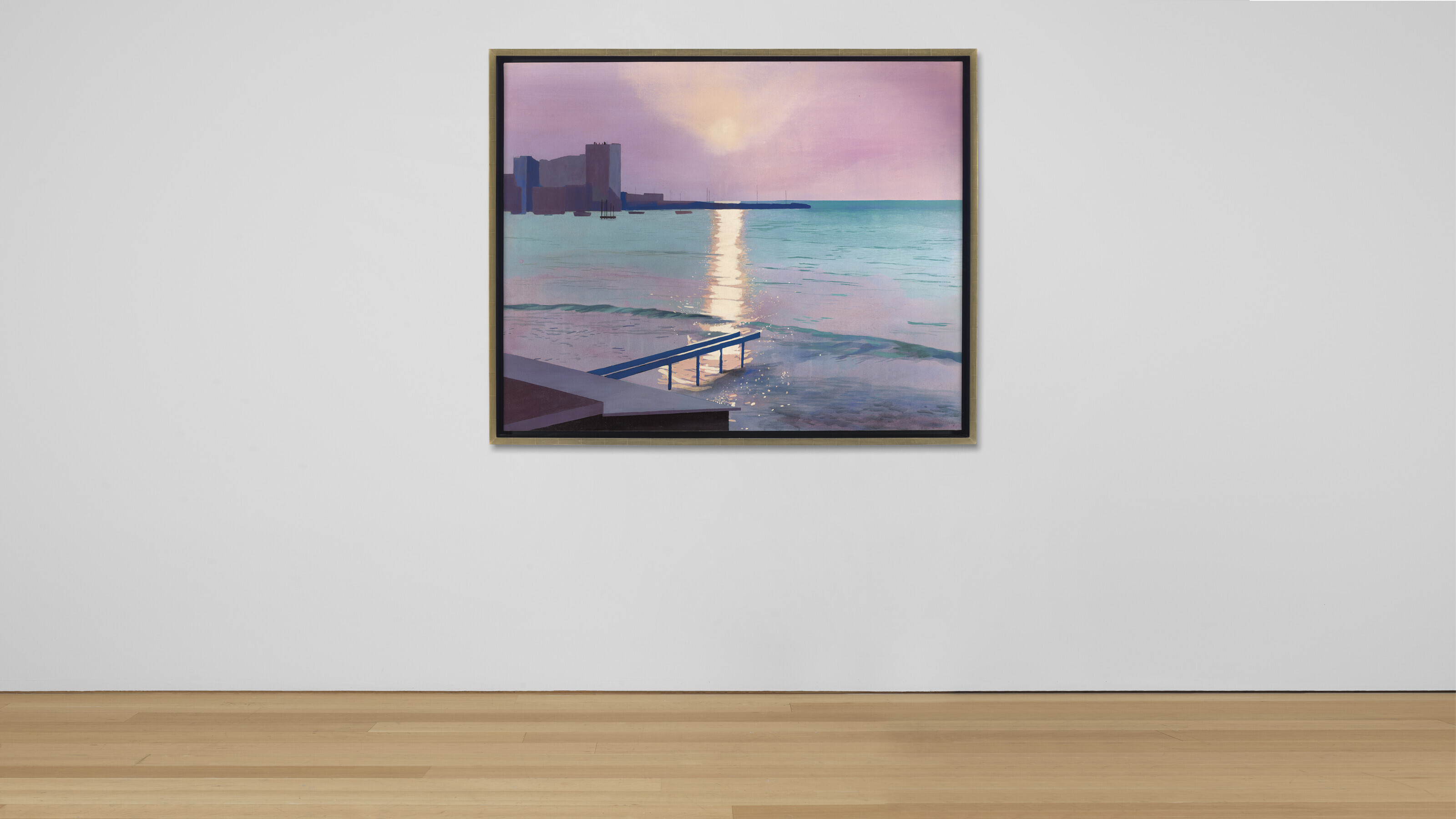 David Hockney — Раннее утро, Сент-Максим, изображение 3