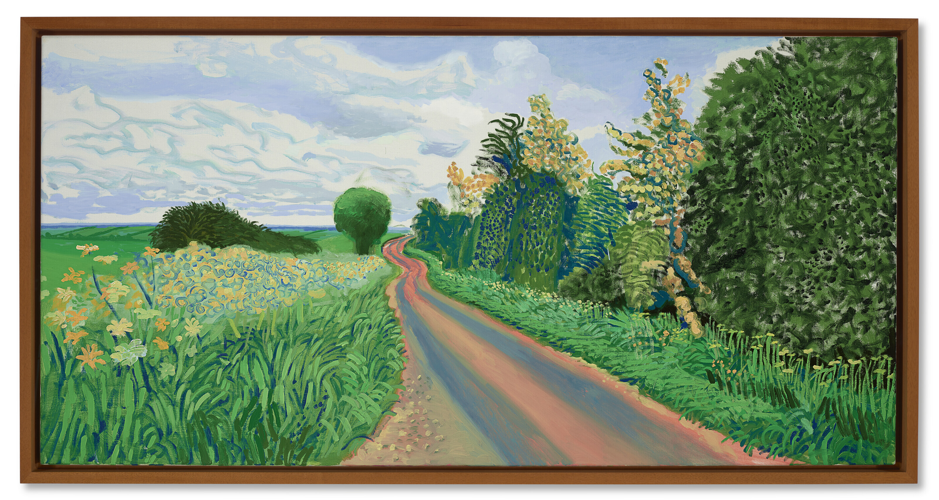 David Hockney — Раннее цветение, Уолдгейт, изображение 2